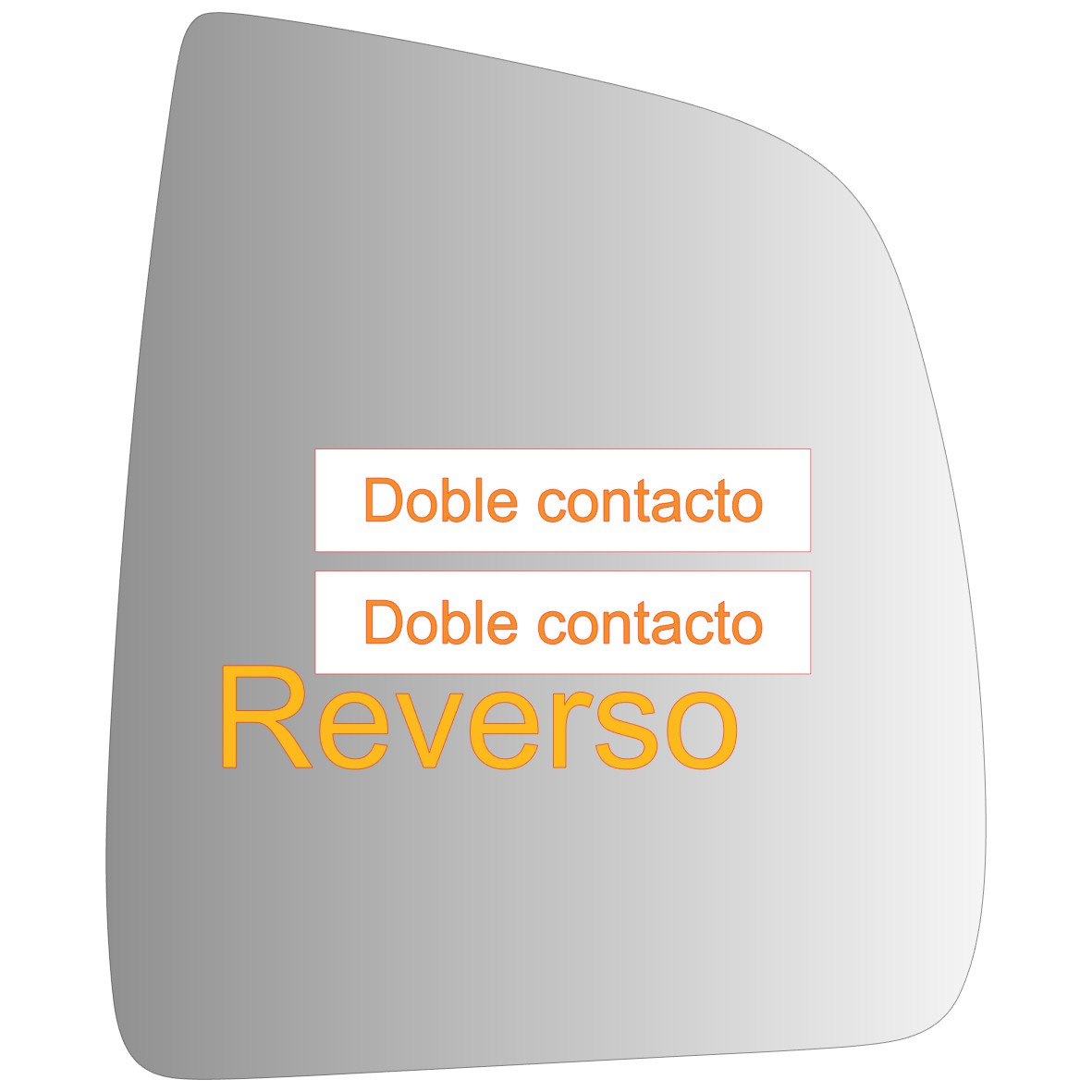 Espejo retrovisor Original Fiat Doblo 2010-2023