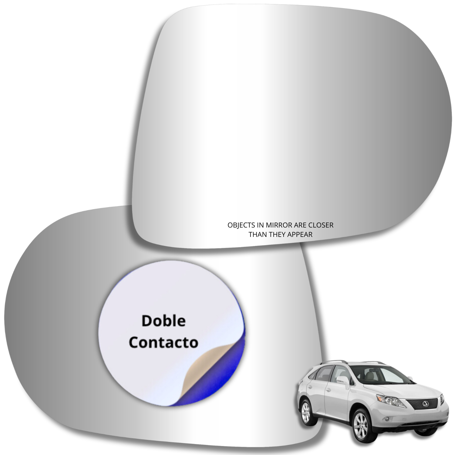 Espejo retrovisor Alternativo Panorámico c/Sensor Lexus RX450 2009-2015 - AutoVidriosRobin