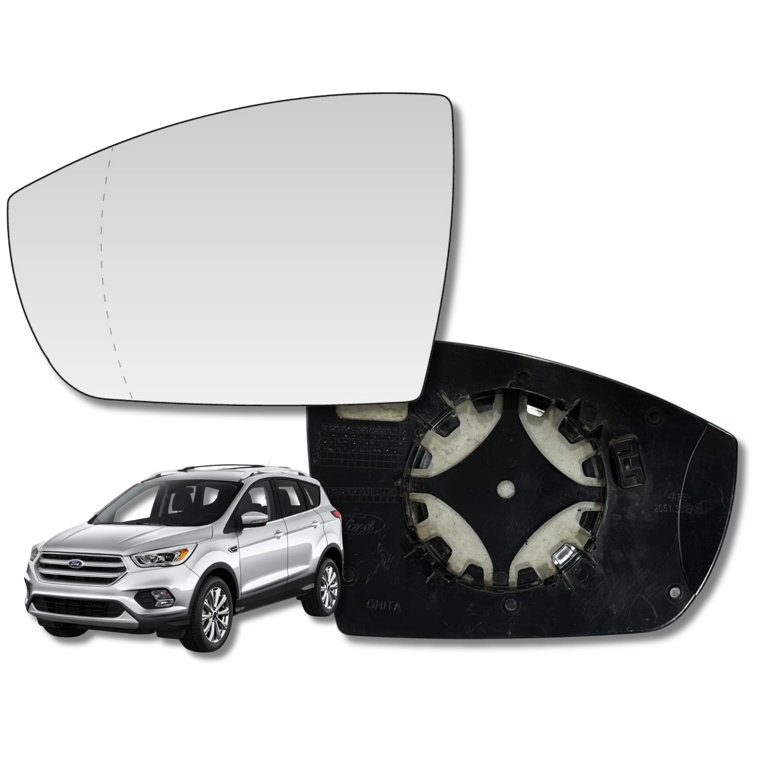 Espejo retrovisor Original Ford Escape 2013-2020