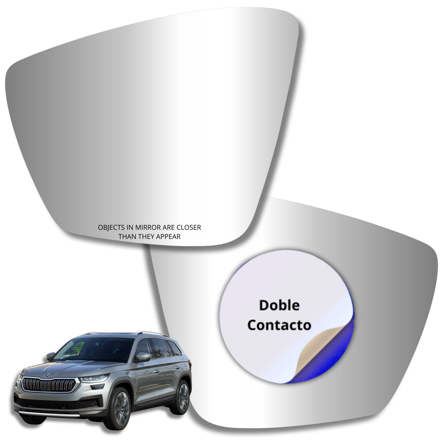Espejo retrovisor Alternativo Panorámico Skoda Karoq 2018-2023 - AutoVidriosRobin