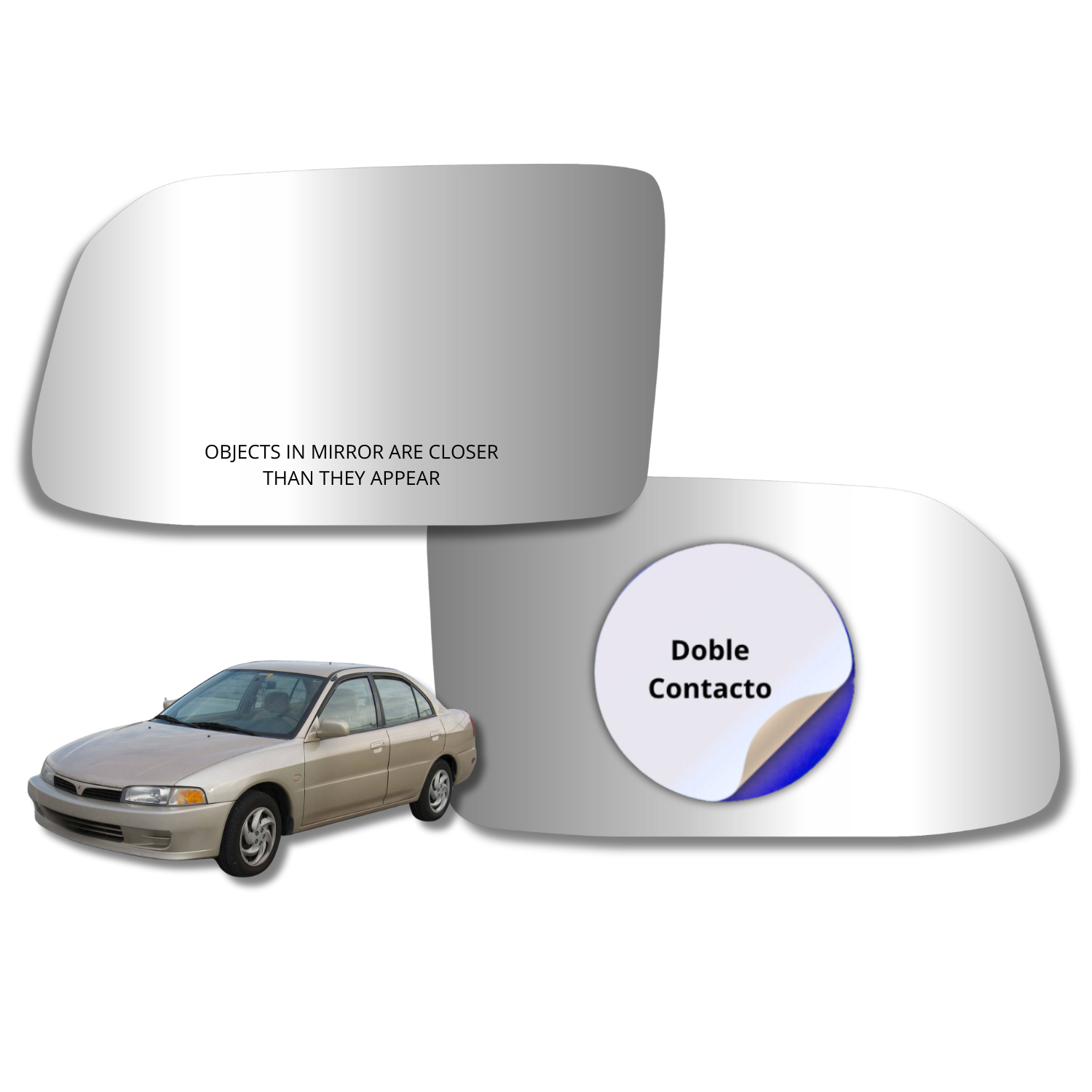 Espejo retrovisor Original Mitsubishi Mirage 1995-2001 - AutoVidriosRobin