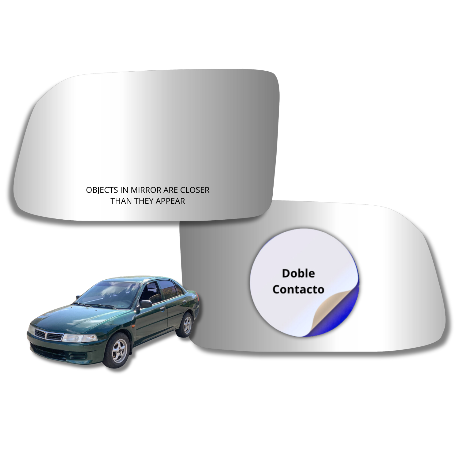 Espejo retrovisor Original Mitsubishi Mirage 1995-2001 - AutoVidriosRobin