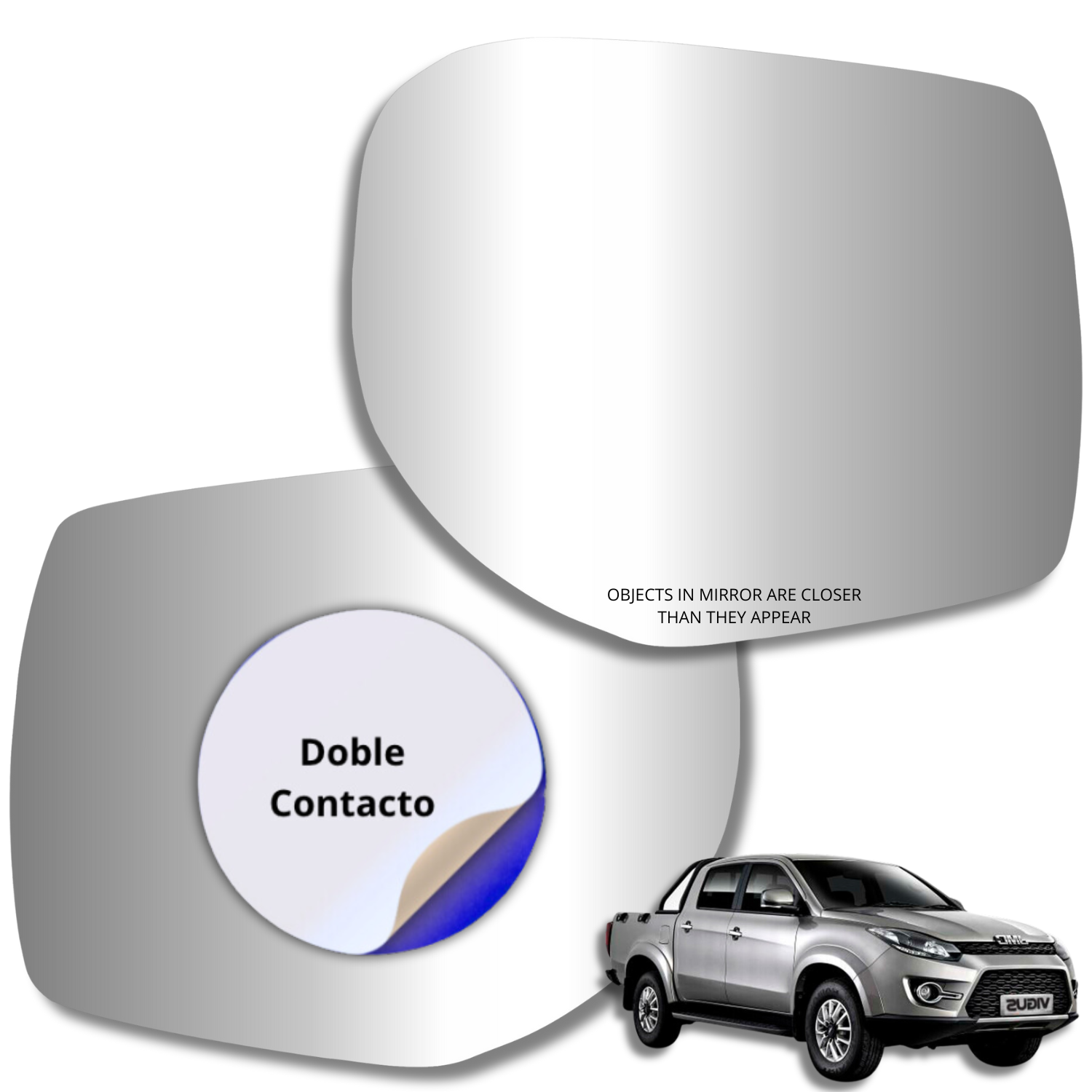 Espejo retrovisor Alternativo Panorámico JMC Vigus 2020-2024 - AutoVidriosRobin