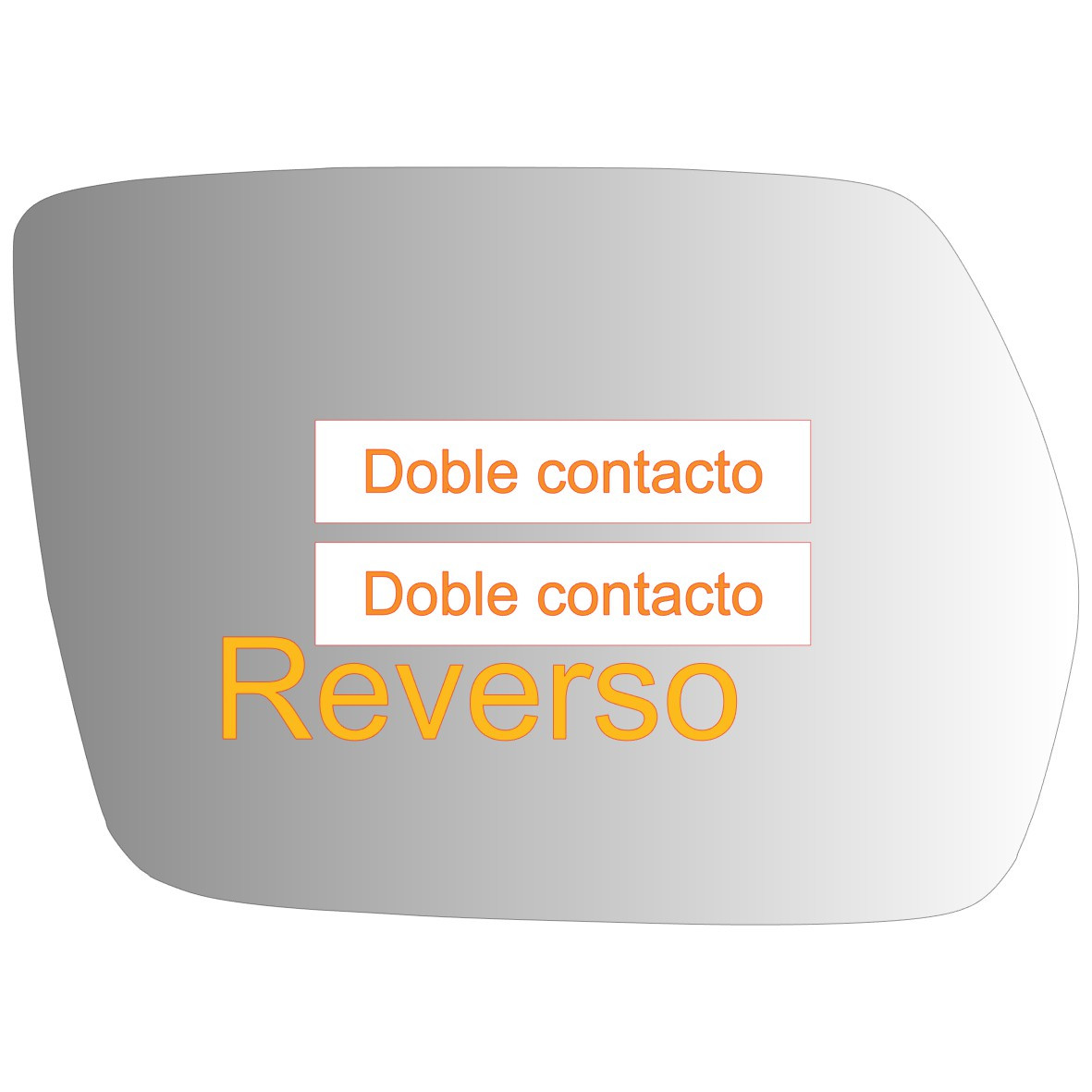 Espejo retrovisor Alternativo Panorámico Changan CS1 2010-2016 - AutoVidriosRobin