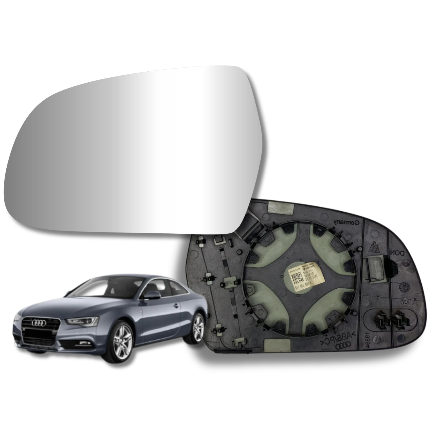 Espejo retrovisor Alternativo Panorámico c/Sensor Audi A5 2012-2016 - AutoVidriosRobin
