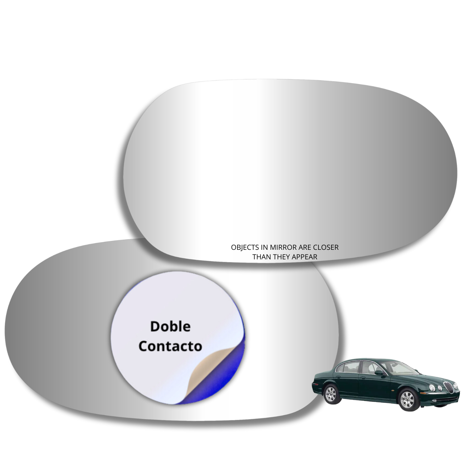 Espejo retrovisor Original Jaguar S-Type X-Tipe X-J 2002-2008 - AutoVidriosRobin