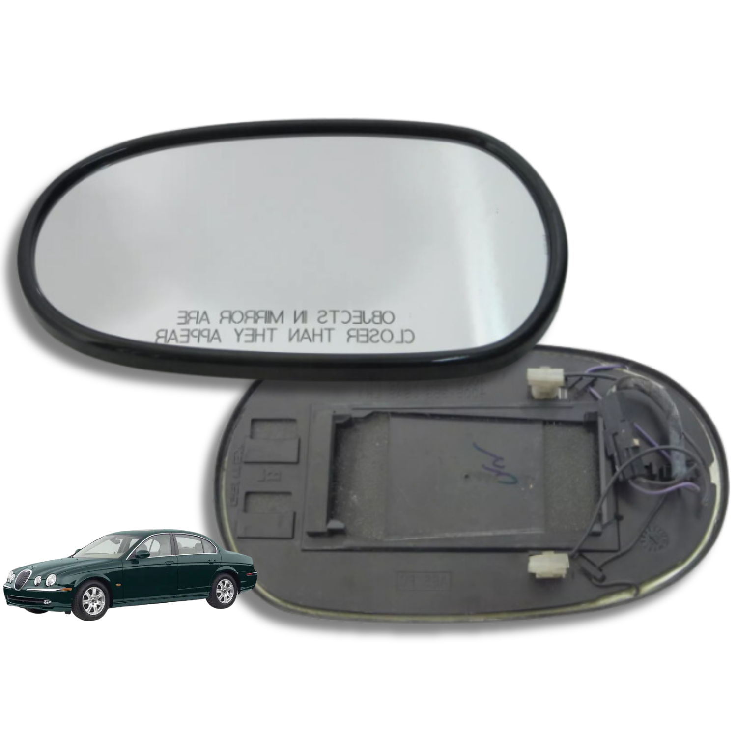 Espejo retrovisor Original Jaguar S-Type X-Tipe X-J 2002-2008 - AutoVidriosRobin