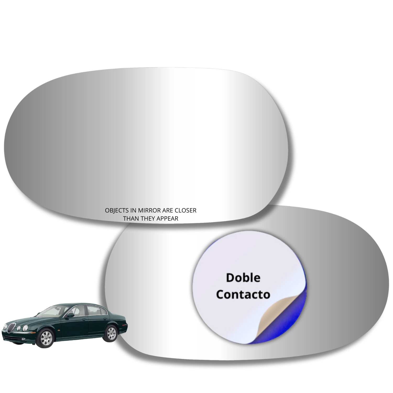 Espejo retrovisor Original Jaguar S-Type X-Tipe X-J 2002-2008 - AutoVidriosRobin