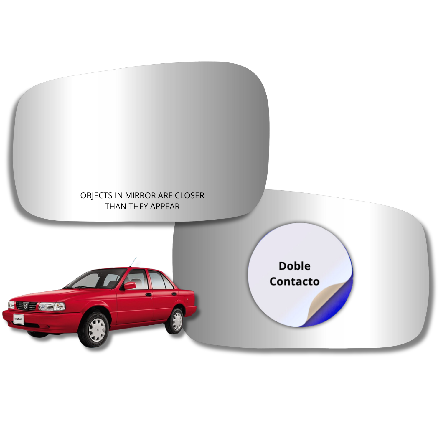 Espejo retrovisor Alternativo Panorámico Nissan V16 1990-2001 - AutoVidriosRobin