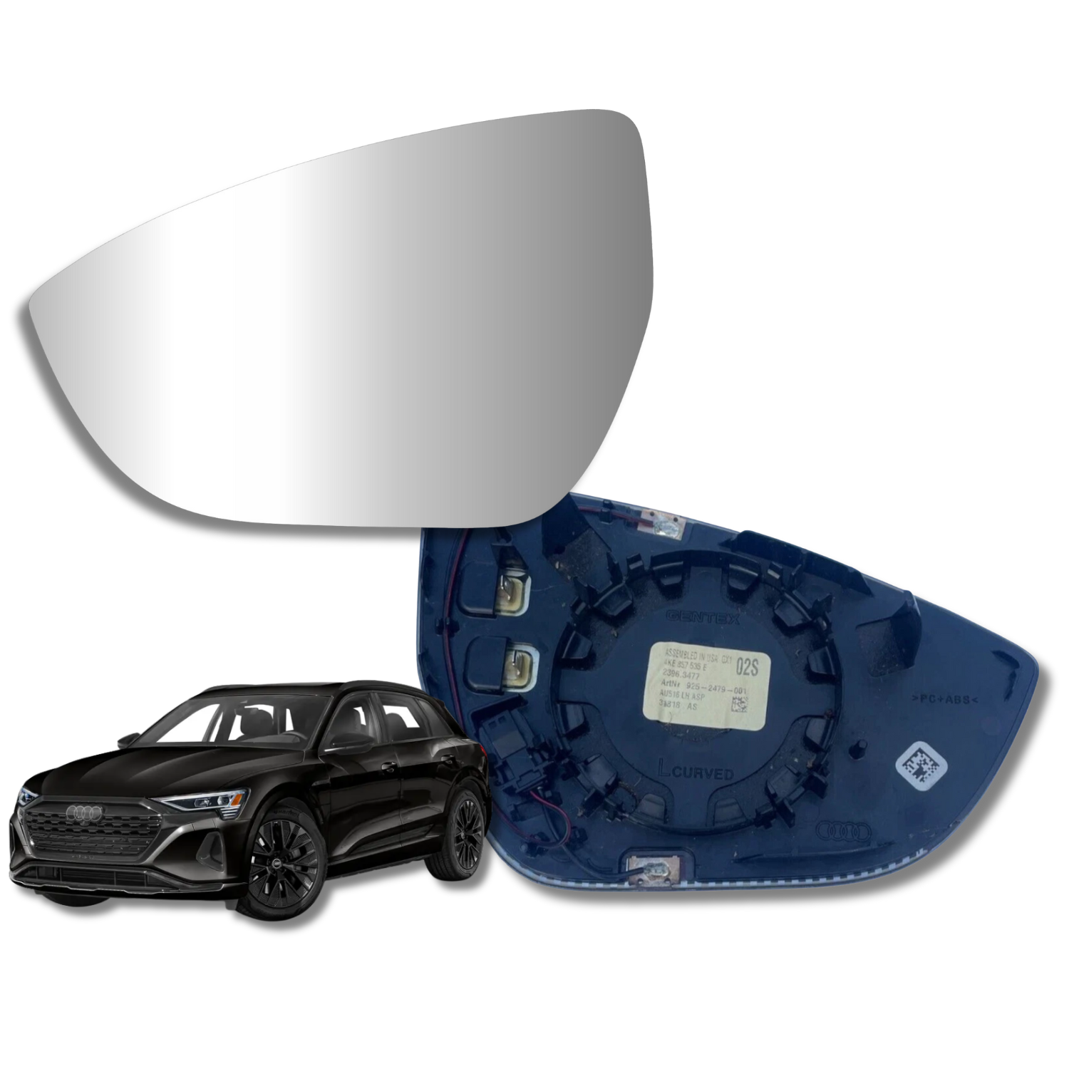 Espejo retrovisor Original Audi Q8 e-tron 2022-2026 - AutoVidriosRobin