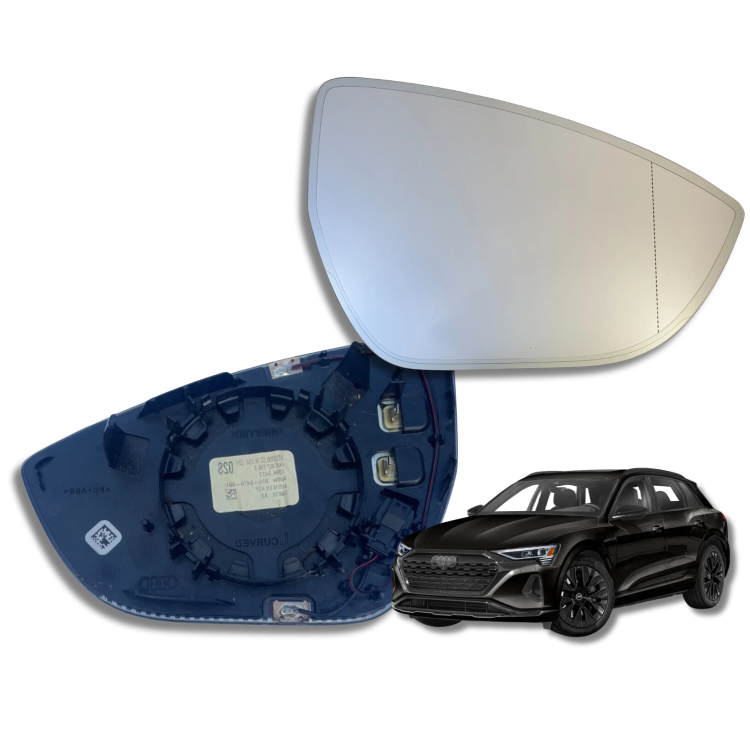 Espejo retrovisor Original Audi Q8 e-tron 2022-2026 - AutoVidriosRobin