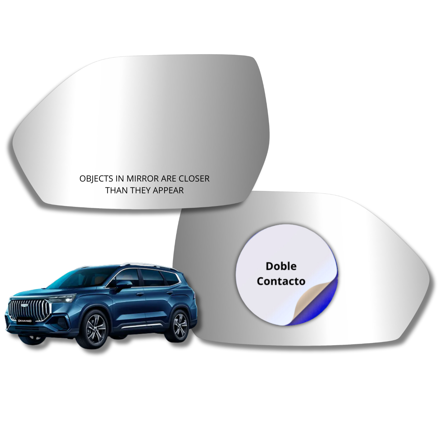 Espejo retrovisor Alternativo Panorámico c/Sensor Geely Okavango 2024-2027 - AutoVidriosRobin