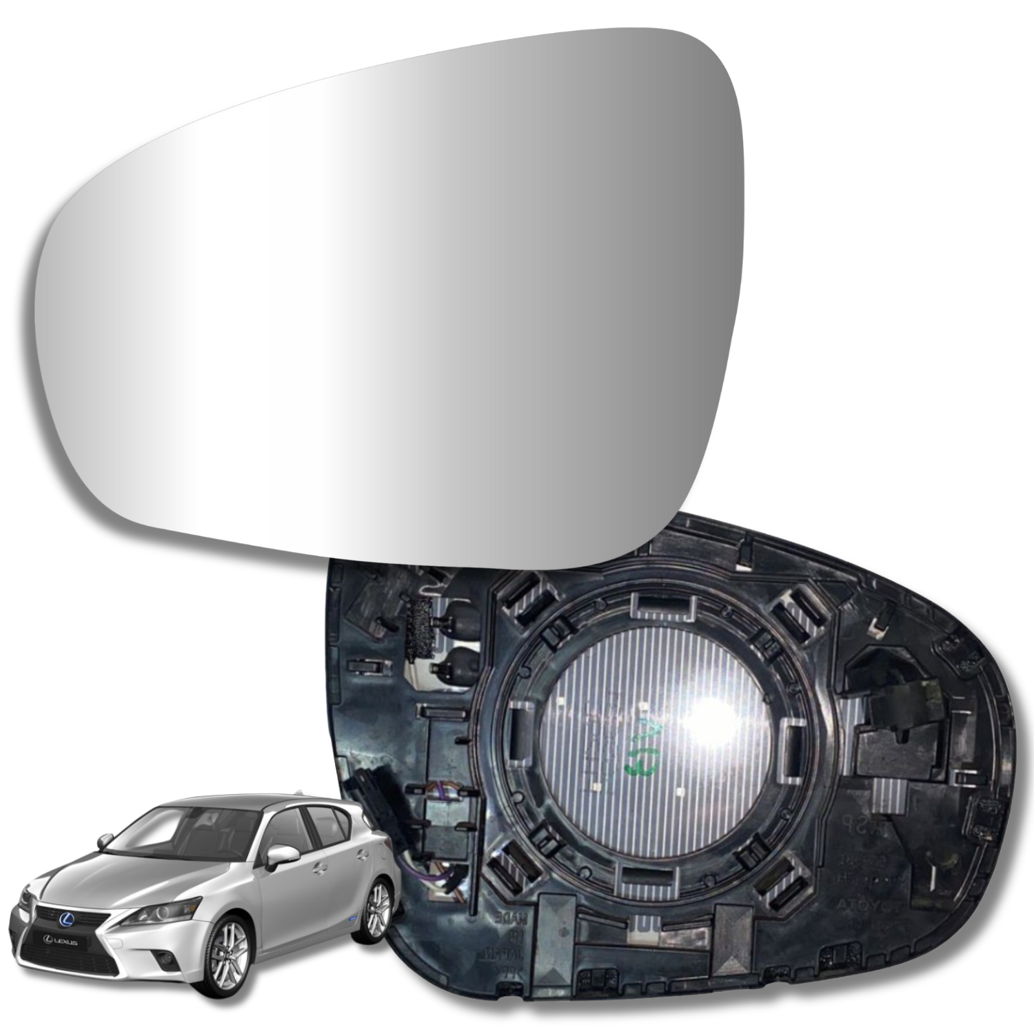 Espejo retrovisor Alternativo Panorámico Lexus GS 250 2012-2023