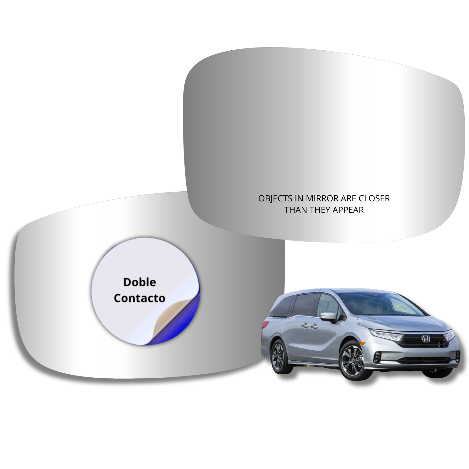 Espejo retrovisor Alternativo Panorámico Honda Odyssey 2017-2023 - AutoVidriosRobin