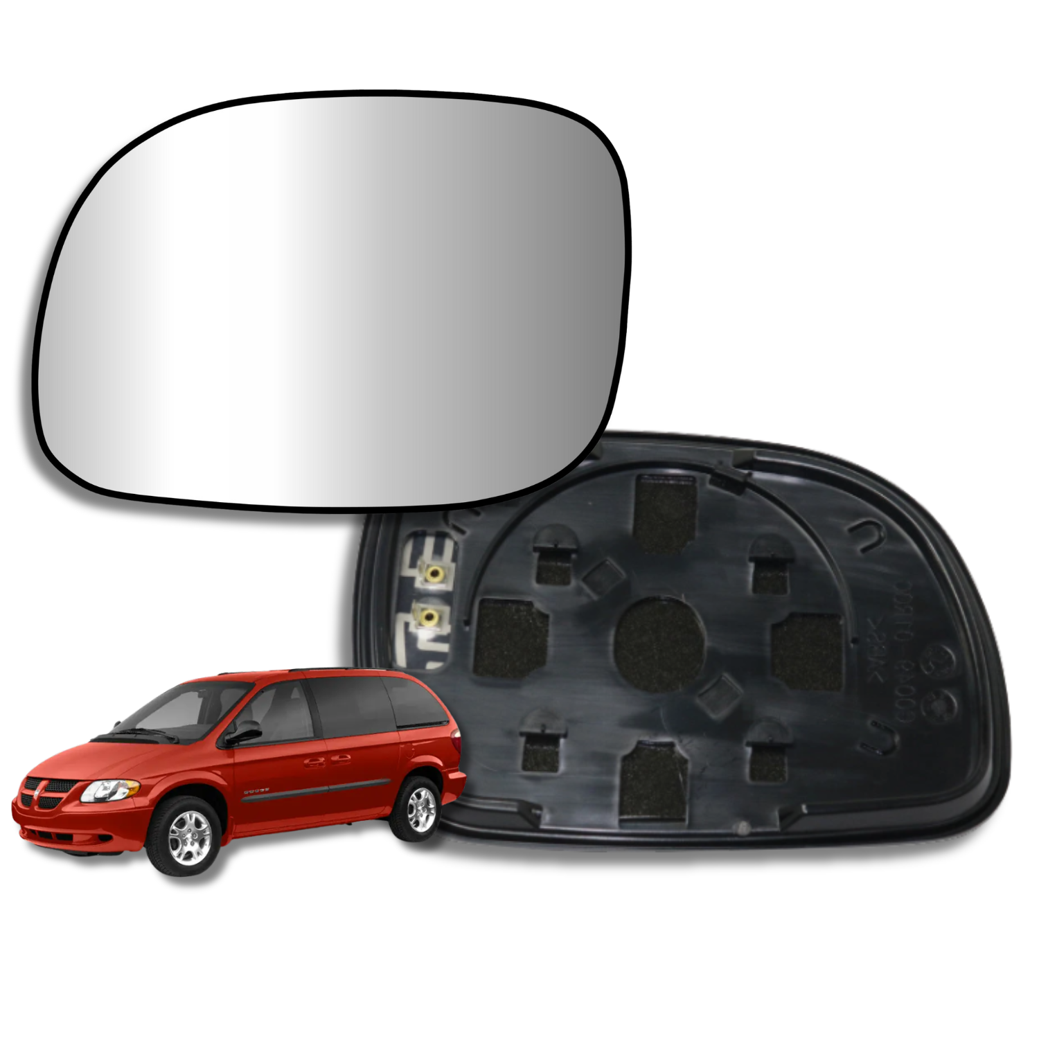 Espejo retrovisor Alternativo Panorámico Chrysler Caravan 1992-2004 - AutoVidriosRobin
