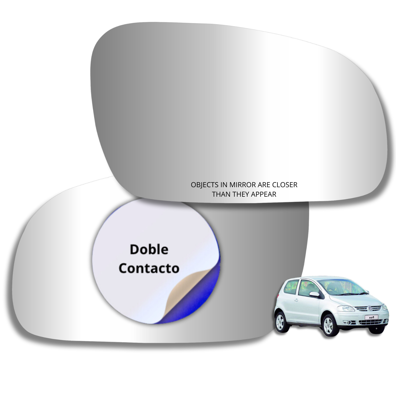 Espejo retrovisor Original Volkswagen Fox 1996-2006 - AutoVidriosRobin