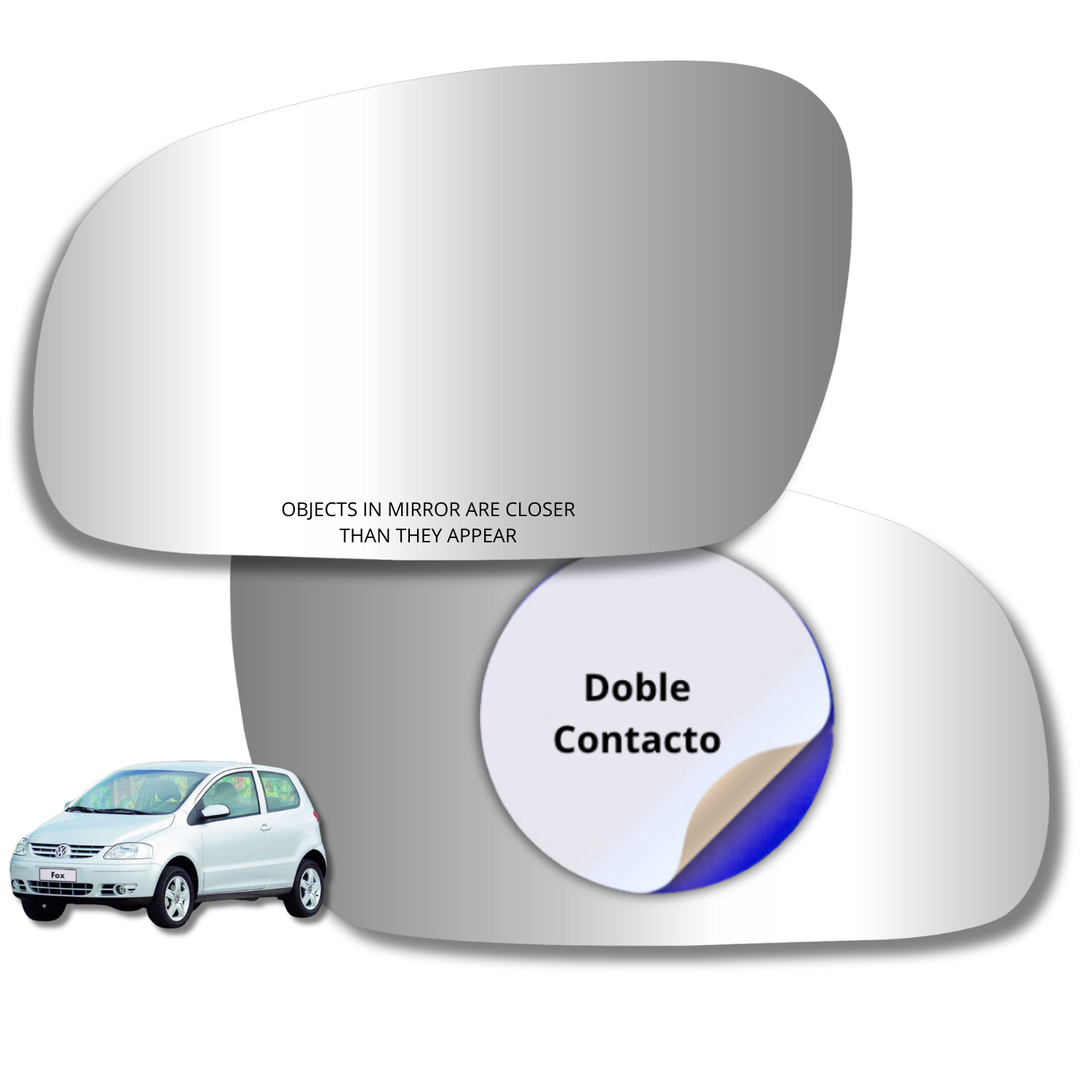 Espejo retrovisor Original Volkswagen Fox 1996-2006 - AutoVidriosRobin