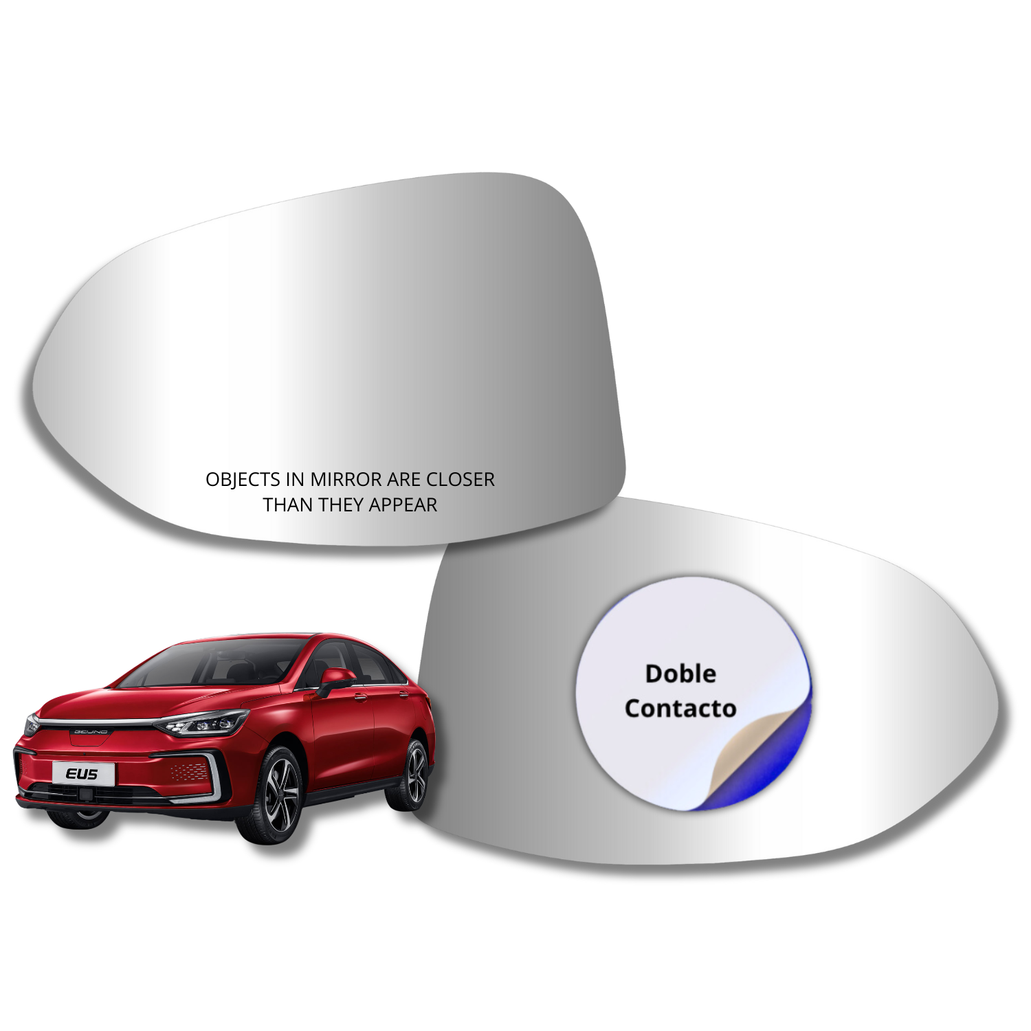 Espejo retrovisor Alternativo Panorámico c/Sensor Baic EU5 2023-2026 - AutoVidriosRobin