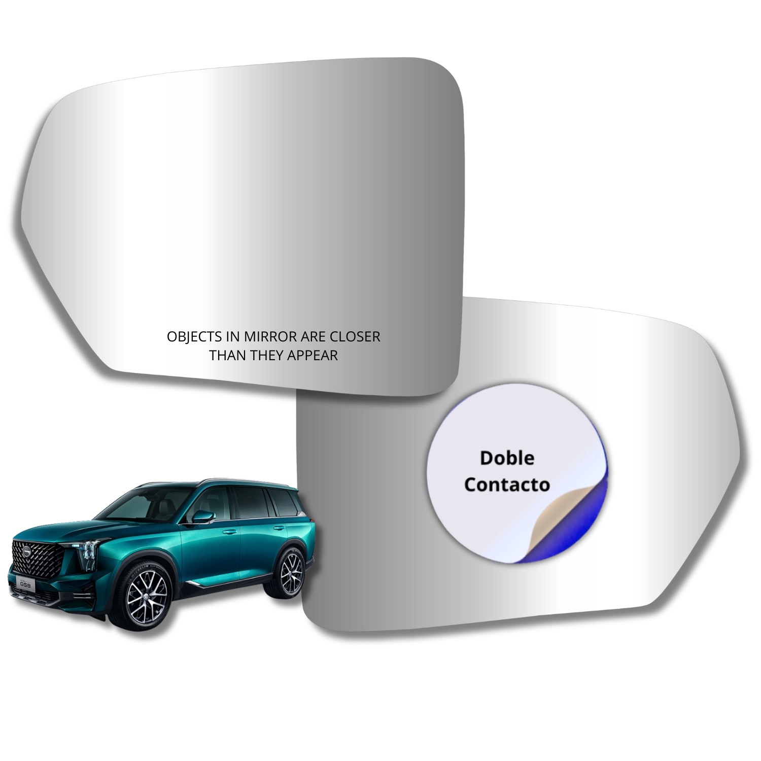 Espejo retrovisor Original Gac GS8 2022-2025 - AutoVidriosRobin