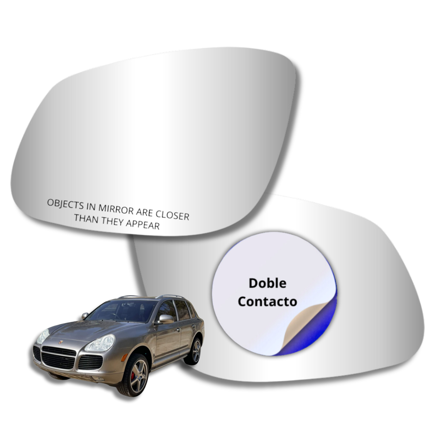 Espejo retrovisor Original Porsche Cayenne 2002-2007 - AutoVidriosRobin