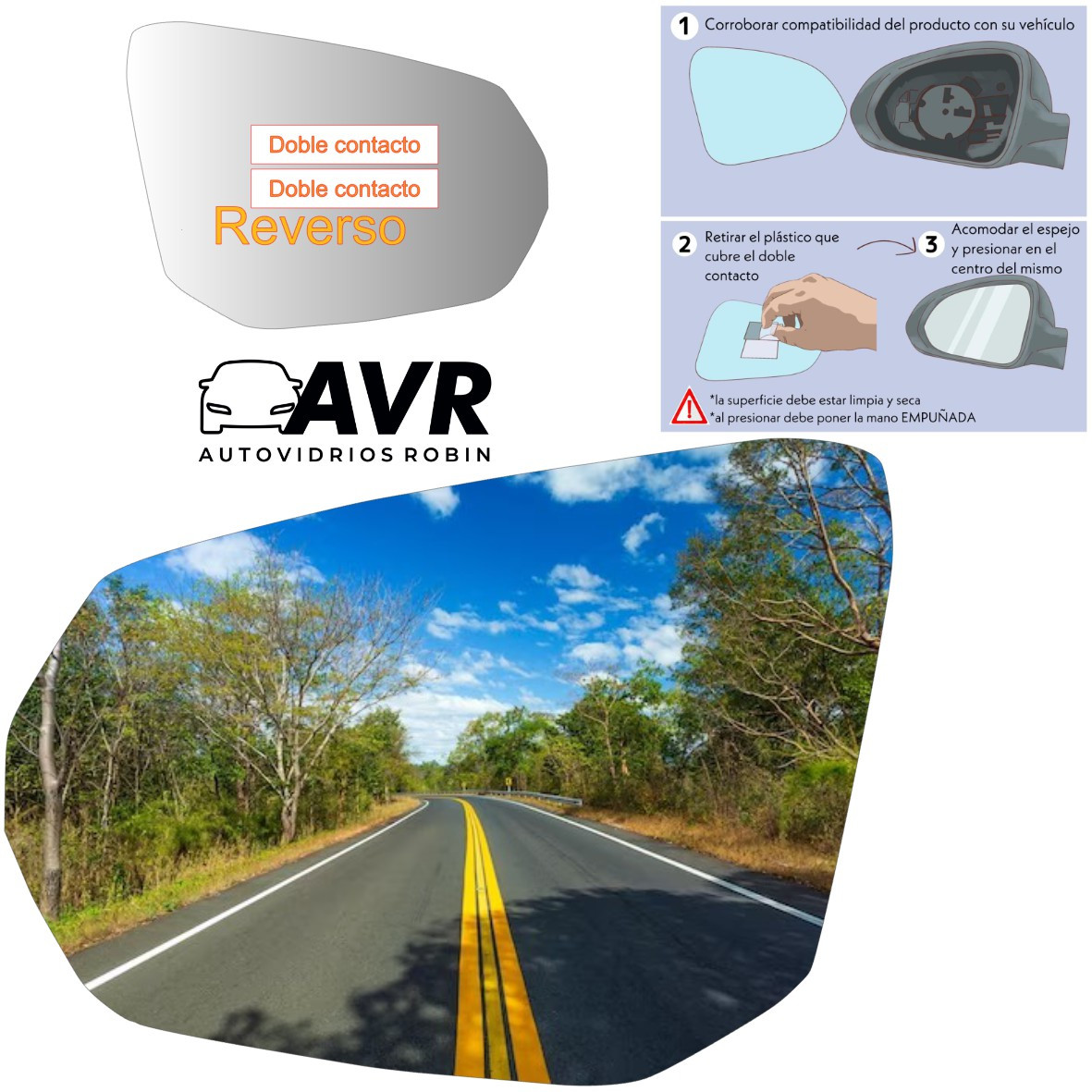 Espejo retrovisor Alternativo Panorámico Audi Q2 2016-2022