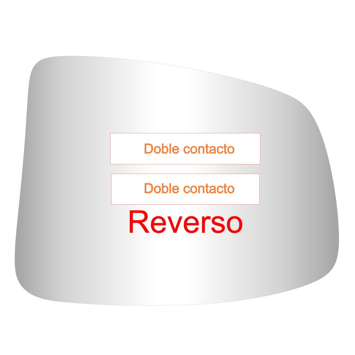 Espejo retrovisor Alternativo Panorámico Foton Midi 2014-2020 - AutoVidriosRobin