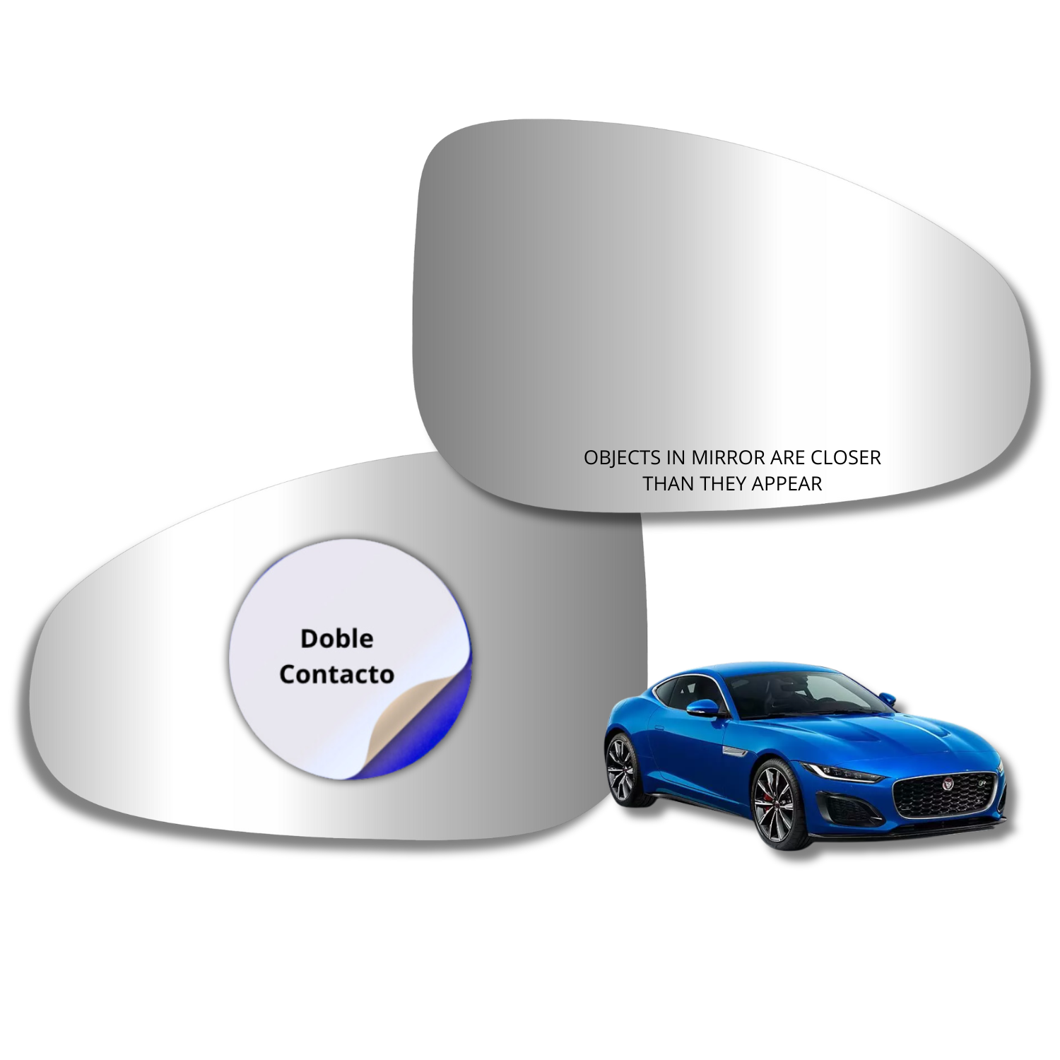 Espejo retrovisor Alternativo Panorámico Jaguar F-type coupe 2013-2019 - AutoVidriosRobin