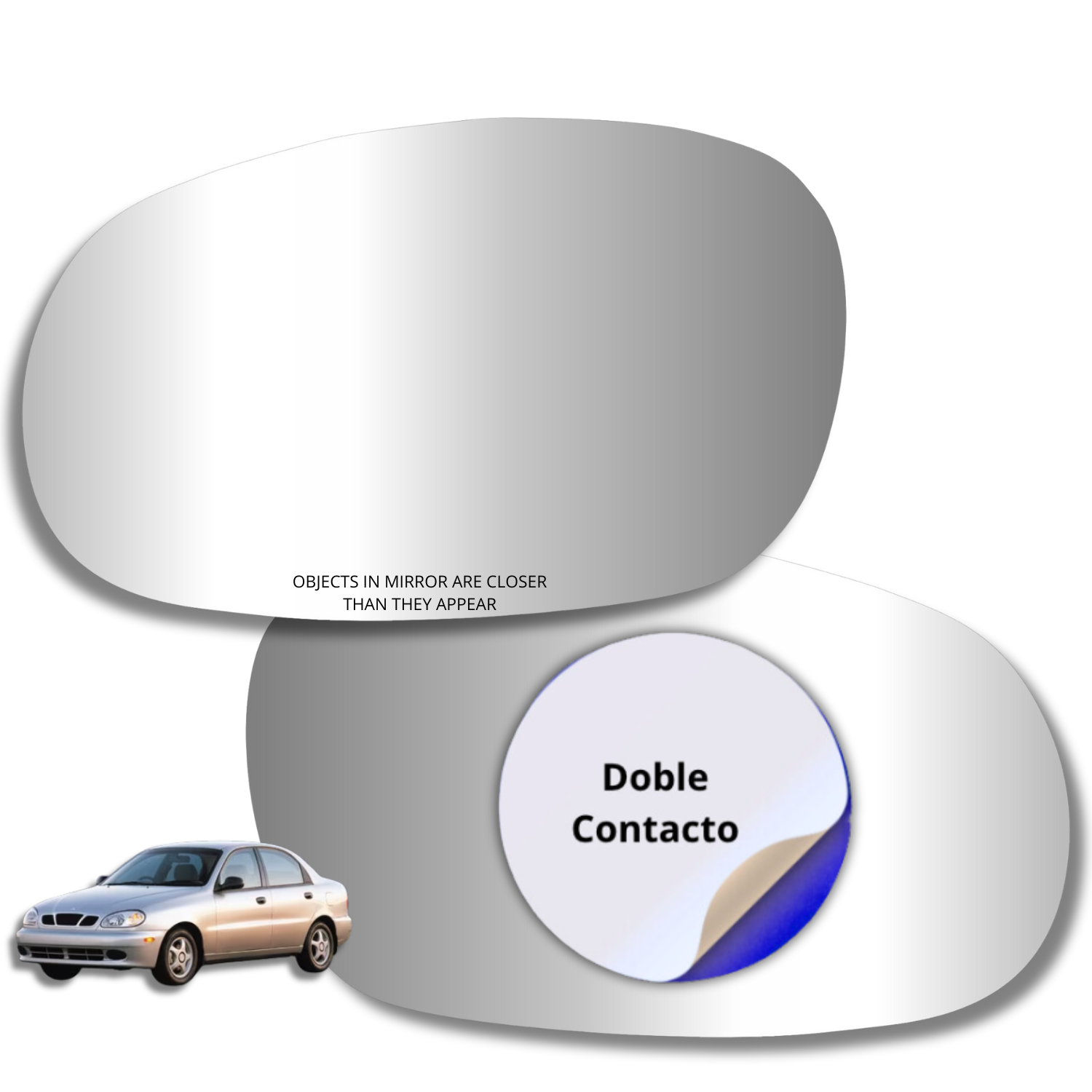 Espejo retrovisor Original Daewoo Lanos 1997-2002 - AutoVidriosRobin