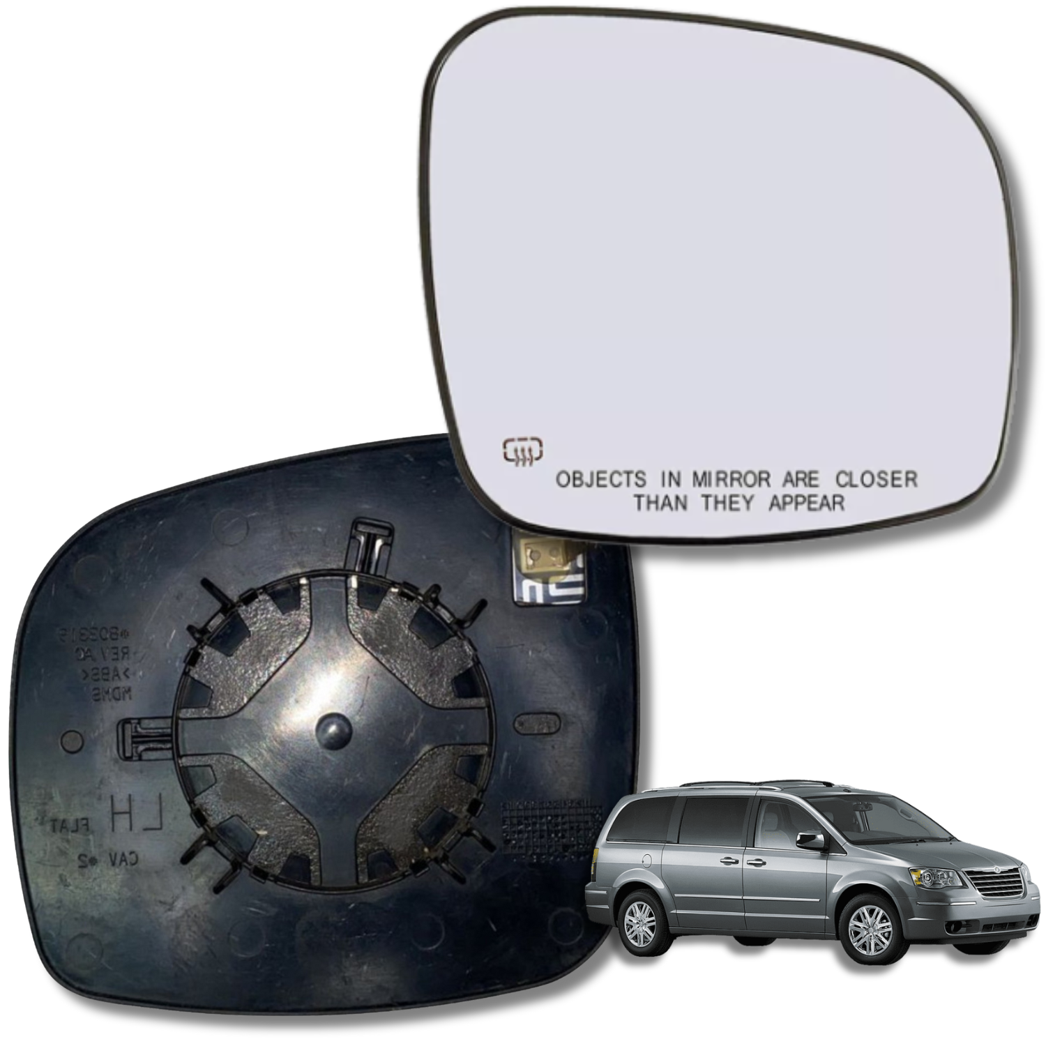 Espejo retrovisor Alternativo Panorámico Chrysler Country 2008-2012