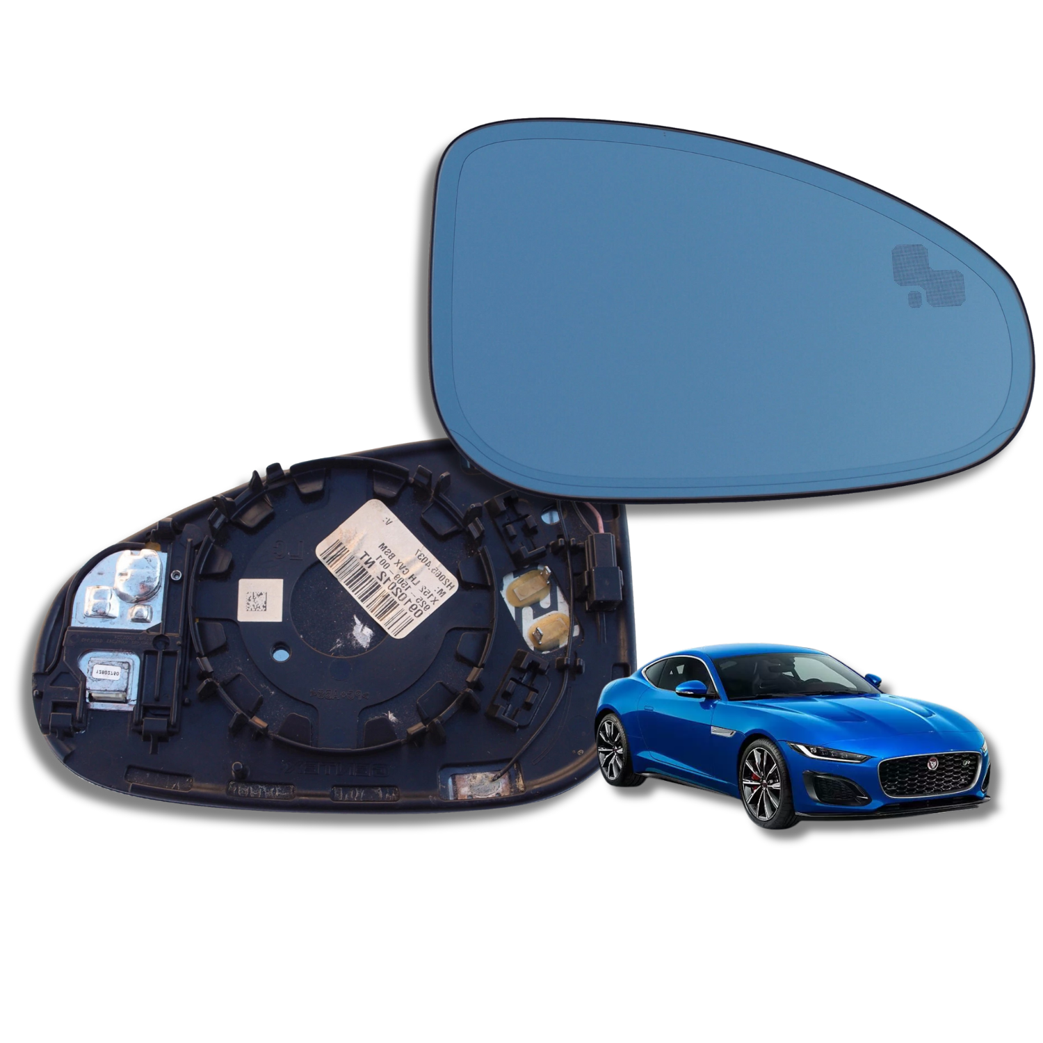 Espejo retrovisor Original Jaguar F-type coupe 2013-2019 - AutoVidriosRobin