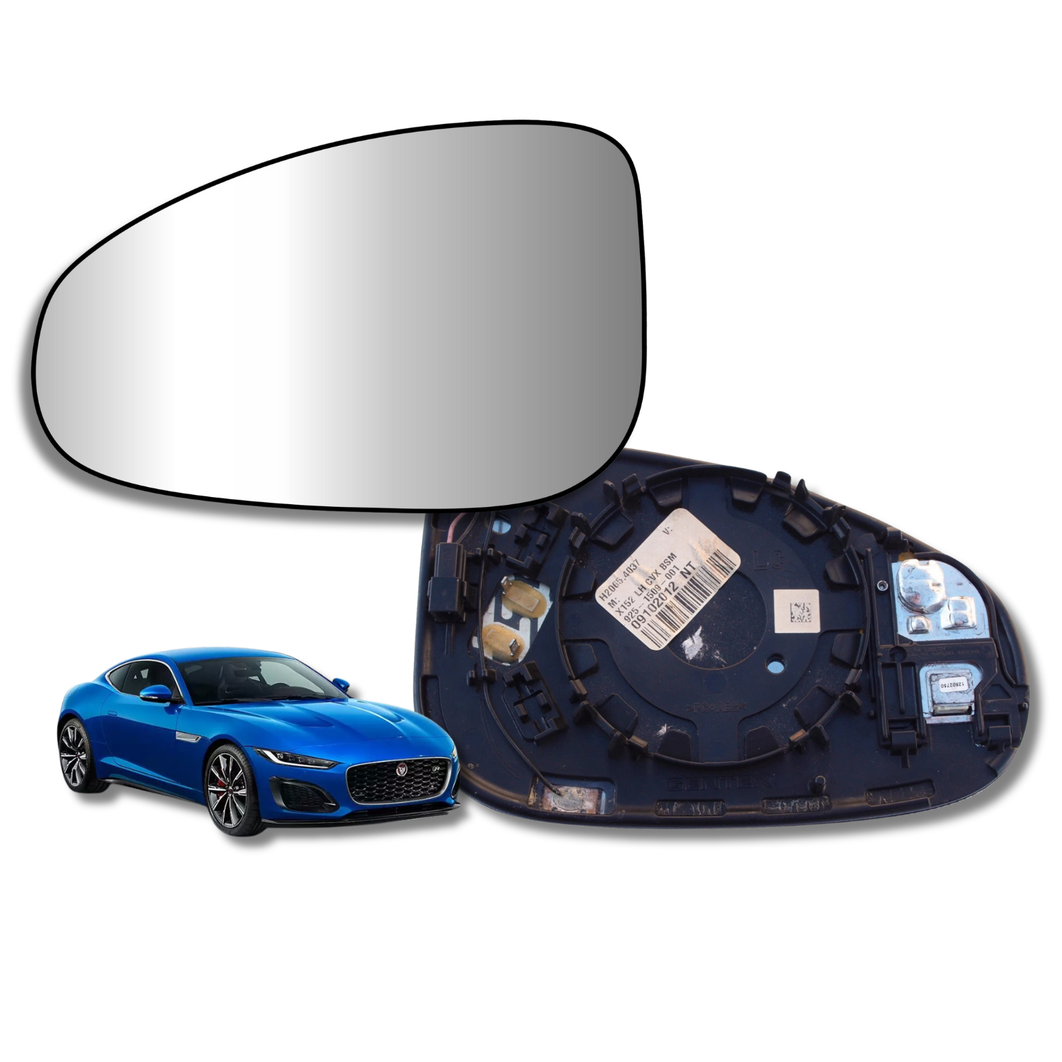 Espejo retrovisor Original Jaguar F-type coupe 2013-2019 - AutoVidriosRobin