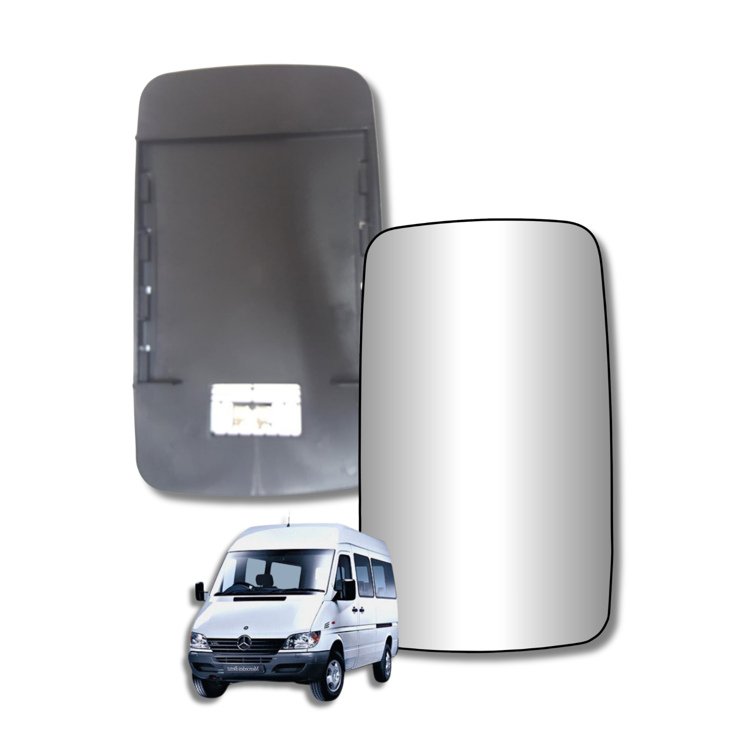 Espejo retrovisor Alternativo Panorámico Mercedes Benz Sprinter 2000-2008