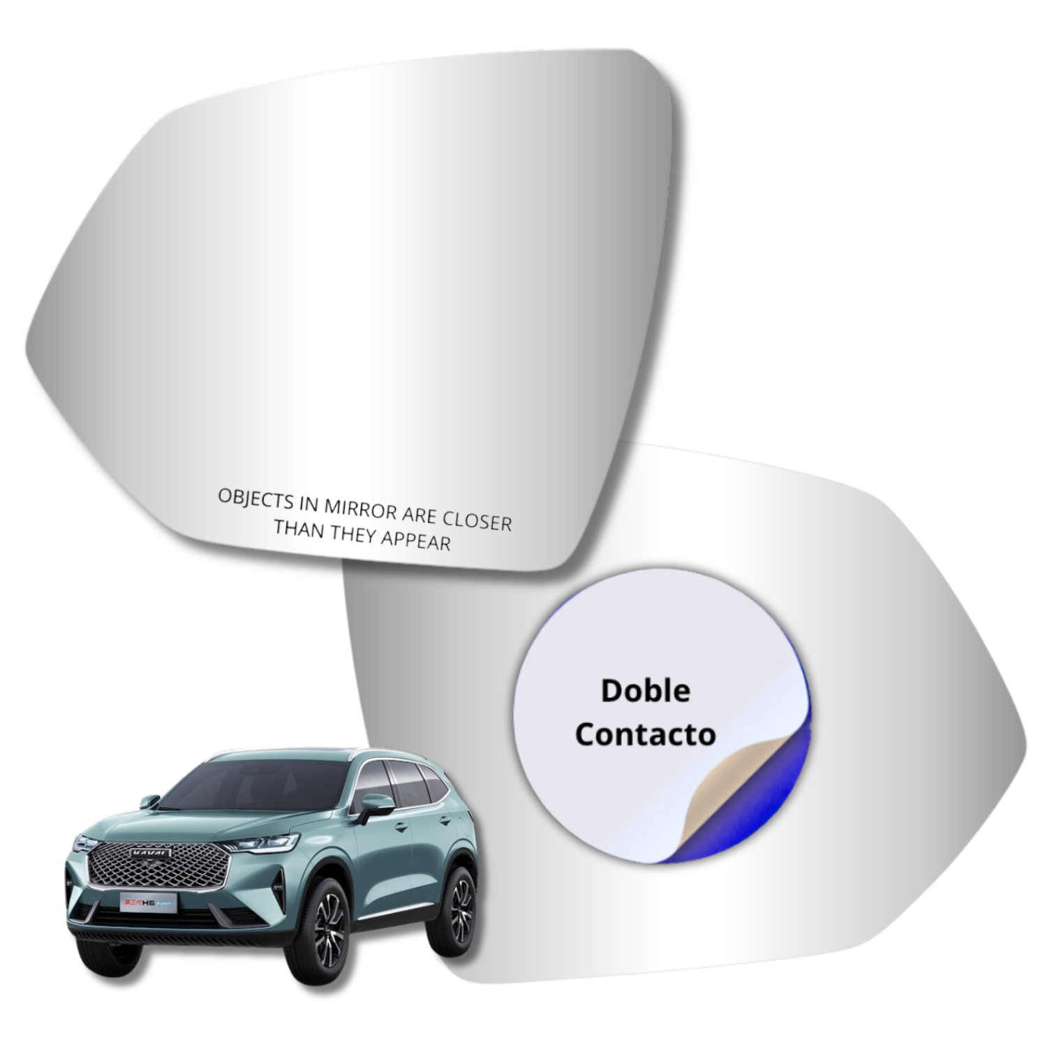 Espejo retrovisor Alternativo Panorámico Haval H6 2023-2025 - AutoVidriosRobin