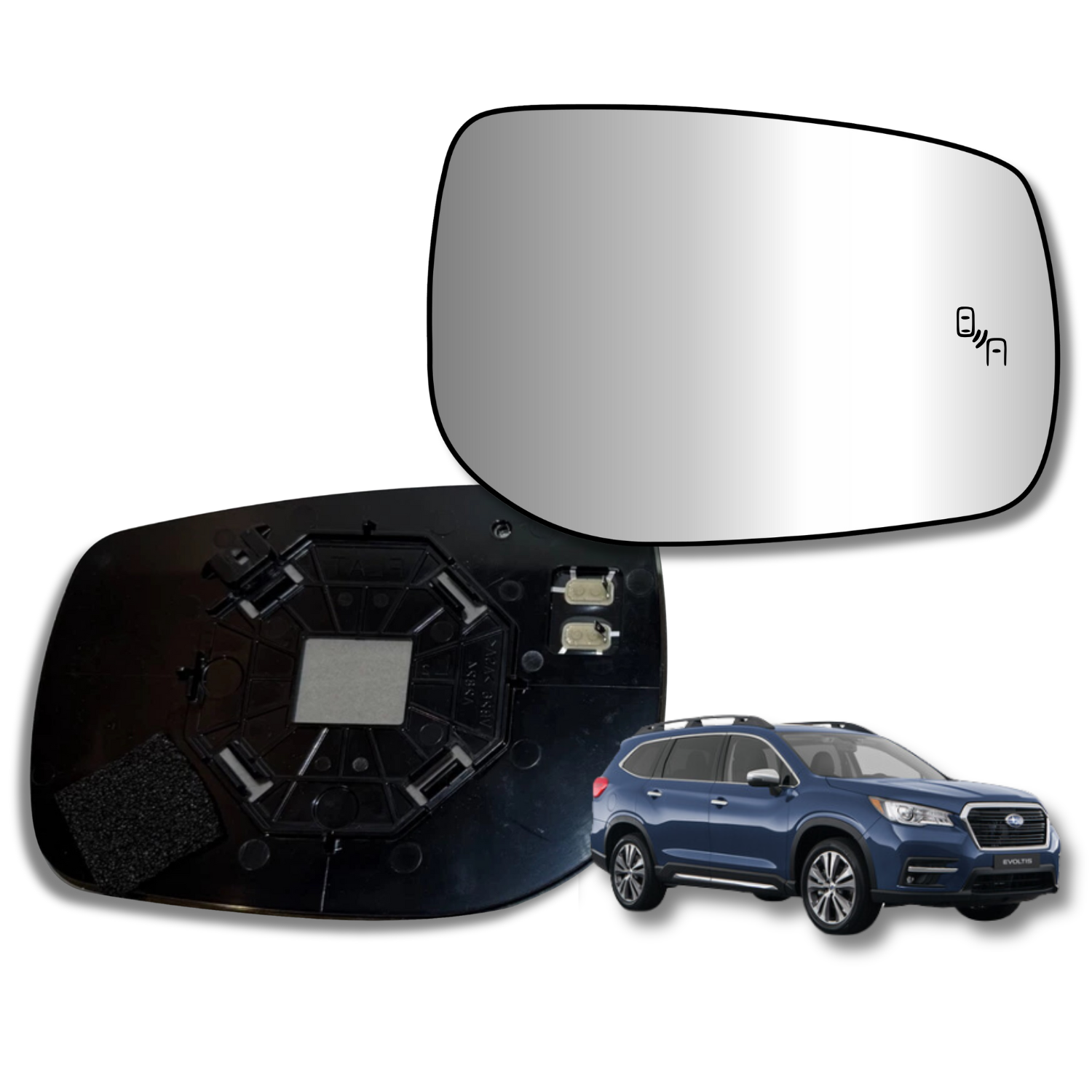 Espejo retrovisor Alternativo Panorámico c/Sensor Subaru Evoltis 2019-2023 - AutoVidriosRobin