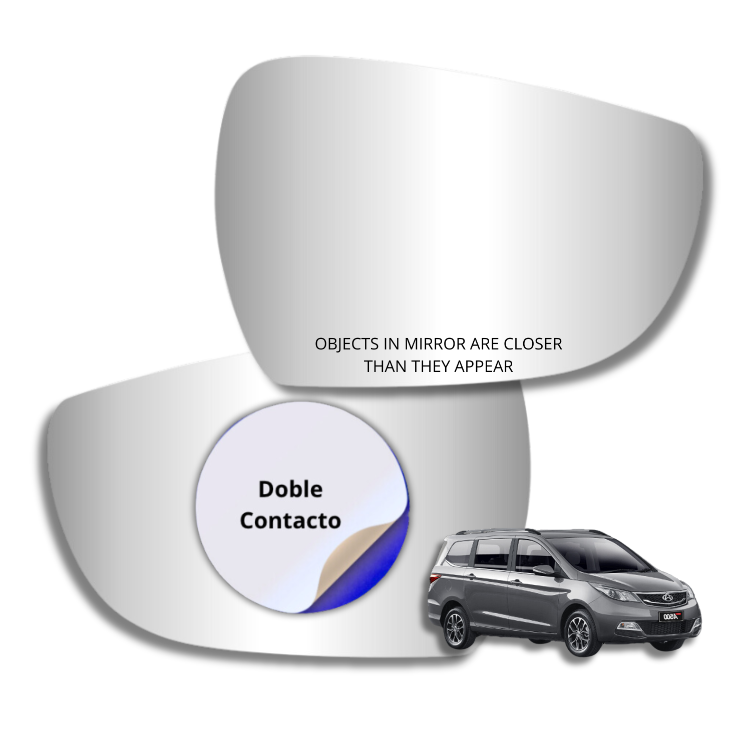 Espejo retrovisor Alternativo Panorámico Changan A500 2017-2020 - AutoVidriosRobin