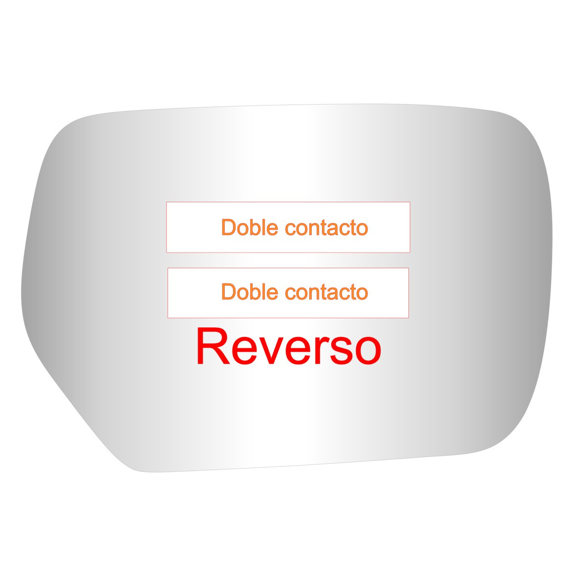 Espejo retrovisor Alternativo Panorámico Mitsubishi Outlander GL 2002-2010 - AutoVidriosRobin