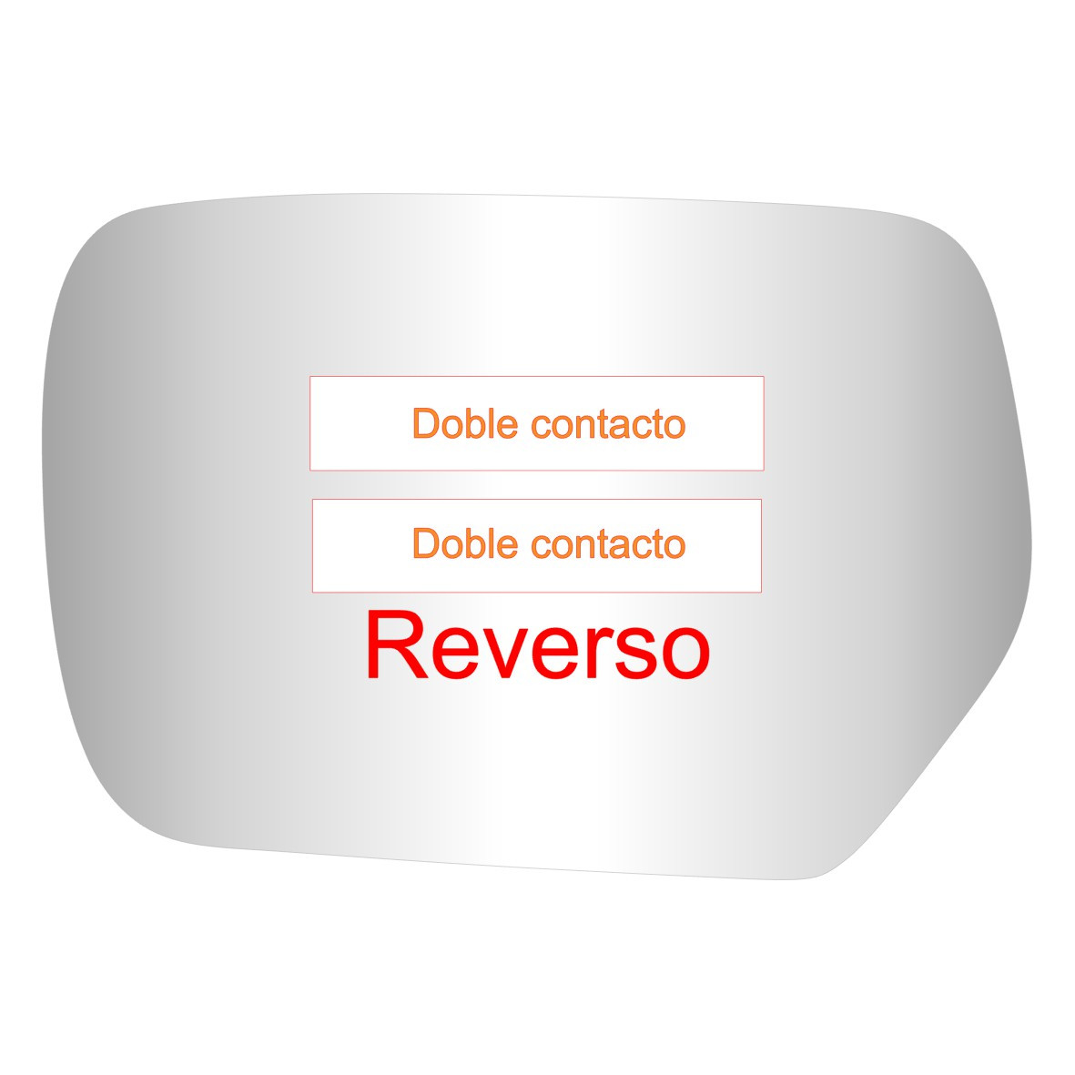 Espejo retrovisor Alternativo Panorámico Mitsubishi Outlander GL 2002-2010 - AutoVidriosRobin