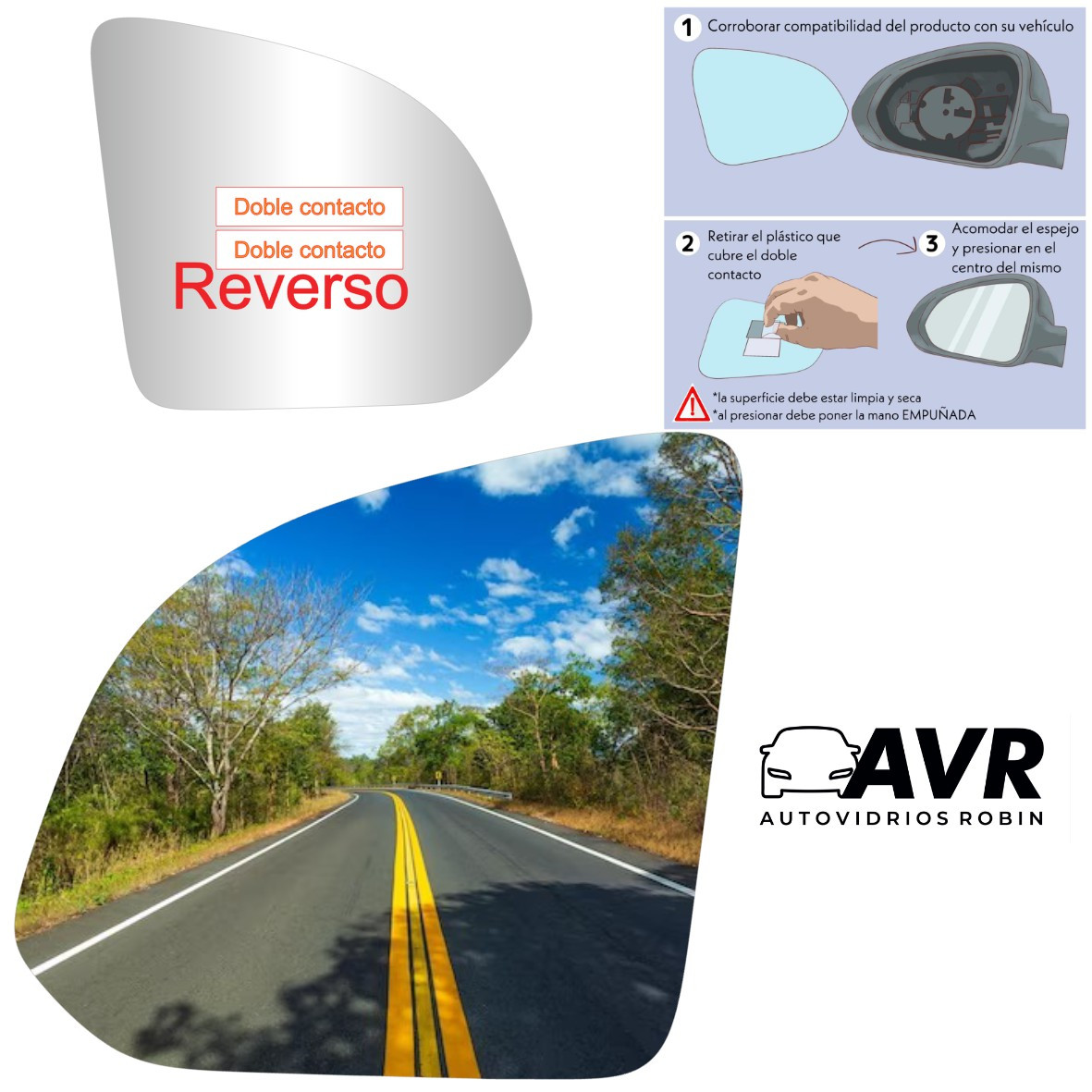 Espejo retrovisor Original Maxus EV30 2022-2025 - AutoVidriosRobin