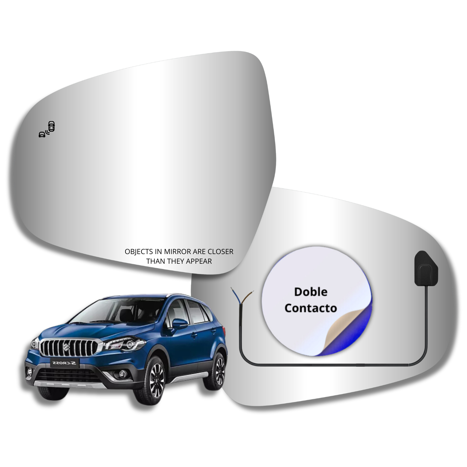 Espejo retrovisor Original Suzuki S-Cross 2016-2022
