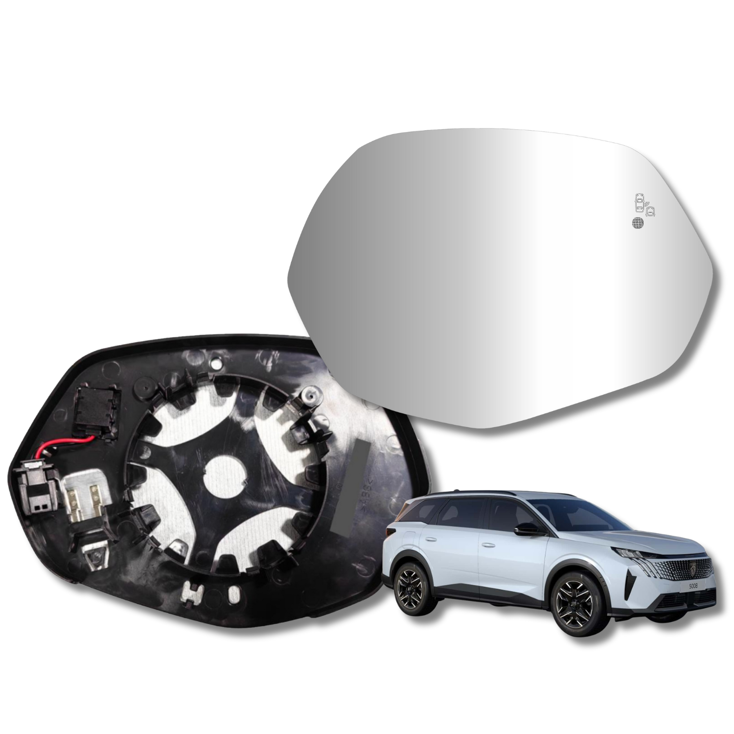 Espejo retrovisor Alternativo Panorámico Peugeot 5008 2025-2027 - AutoVidriosRobin