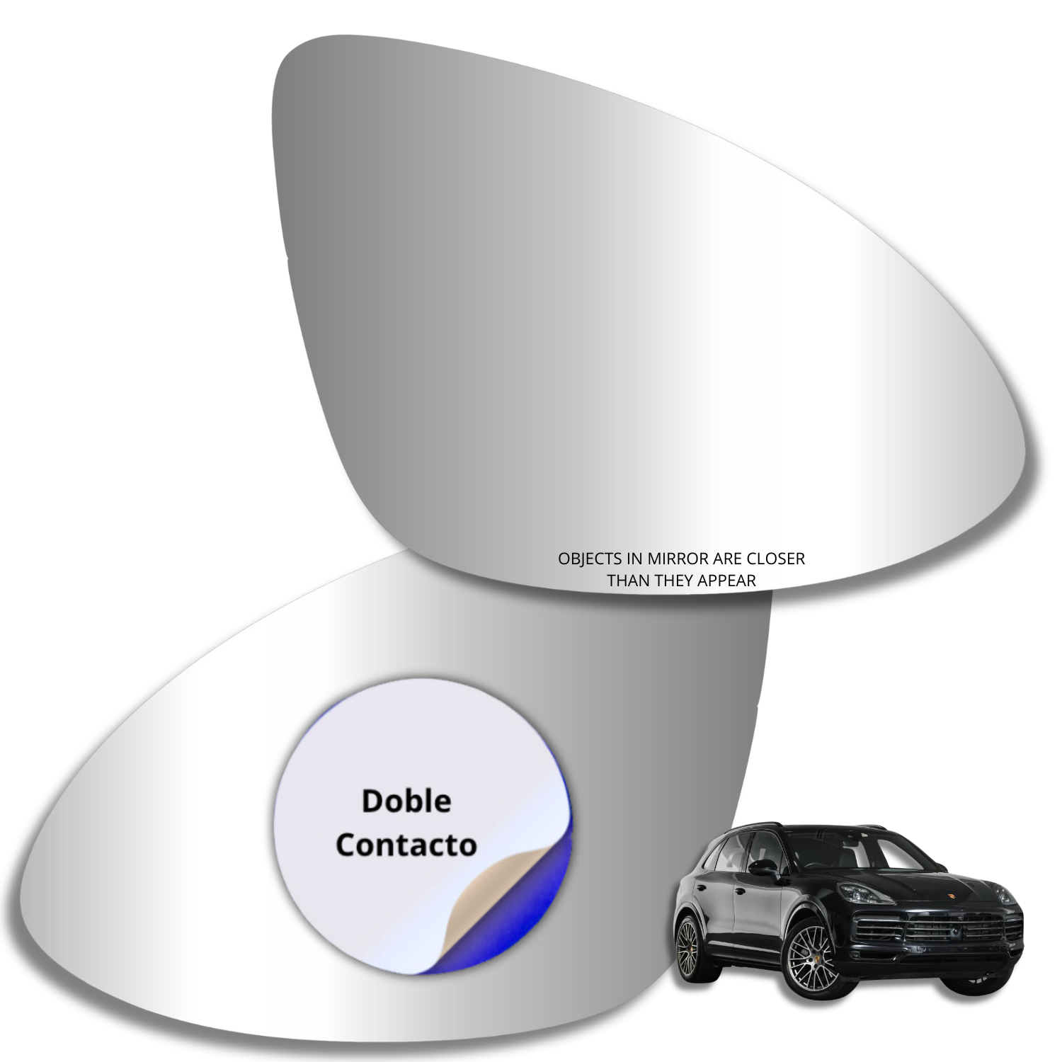 Espejo retrovisor Alternativo Panorámico c/Sensor Porsche Cayenne 2018-2022 - AutoVidriosRobin