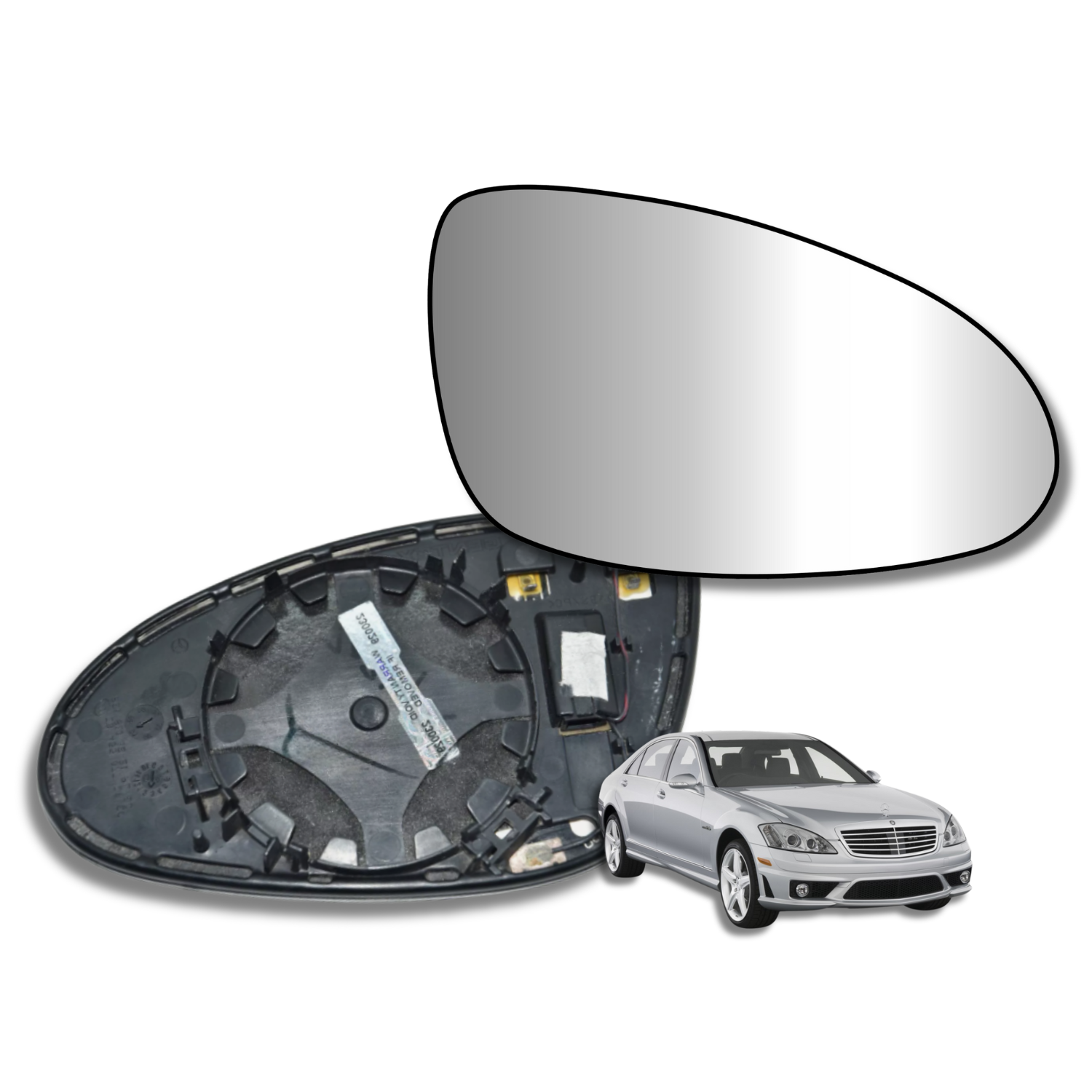 Espejo retrovisor Alternativo Panorámico Mercedes Benz s500 2005-2009 - AutoVidriosRobin
