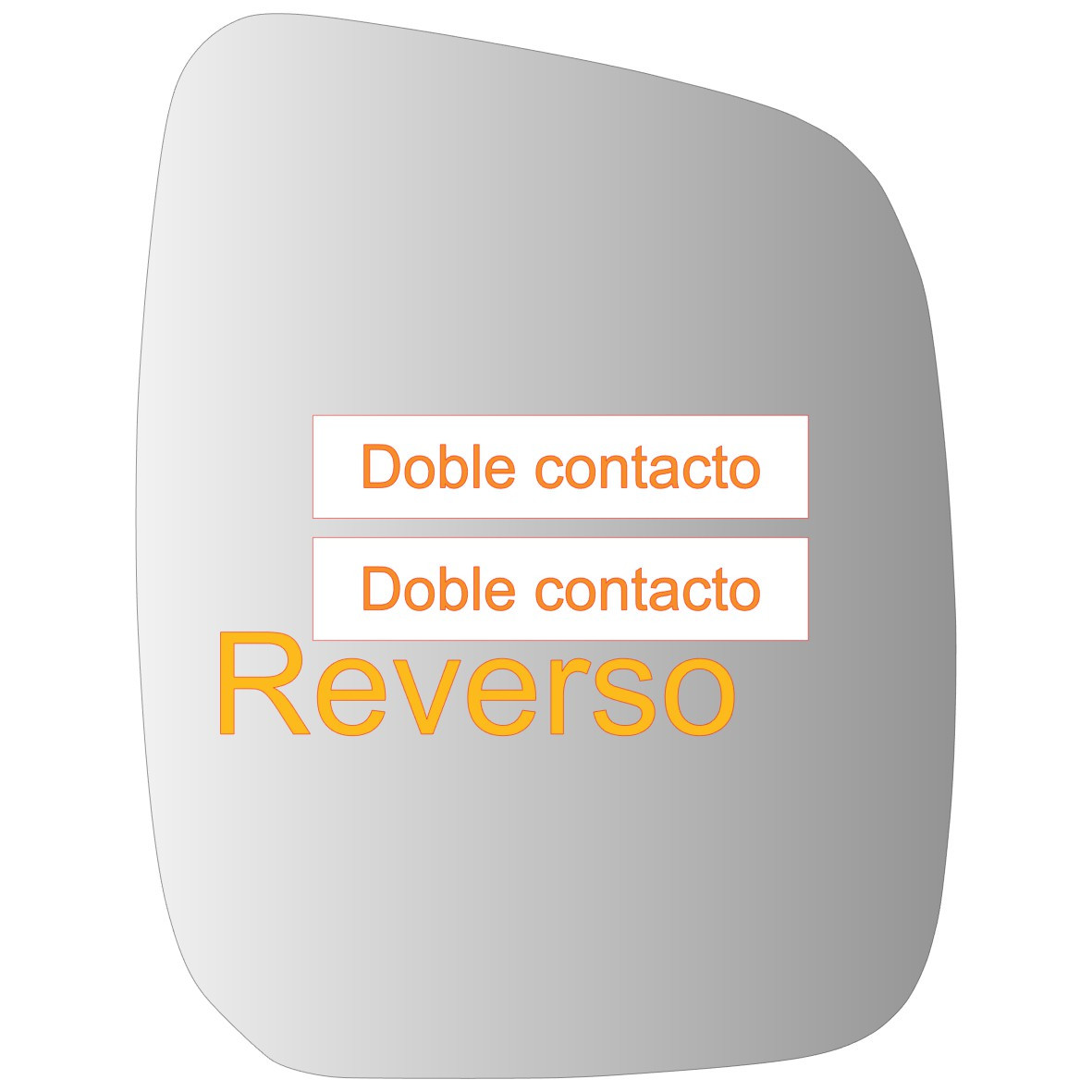 Espejo retrovisor Original Fiat Fiorino City 2008-2022