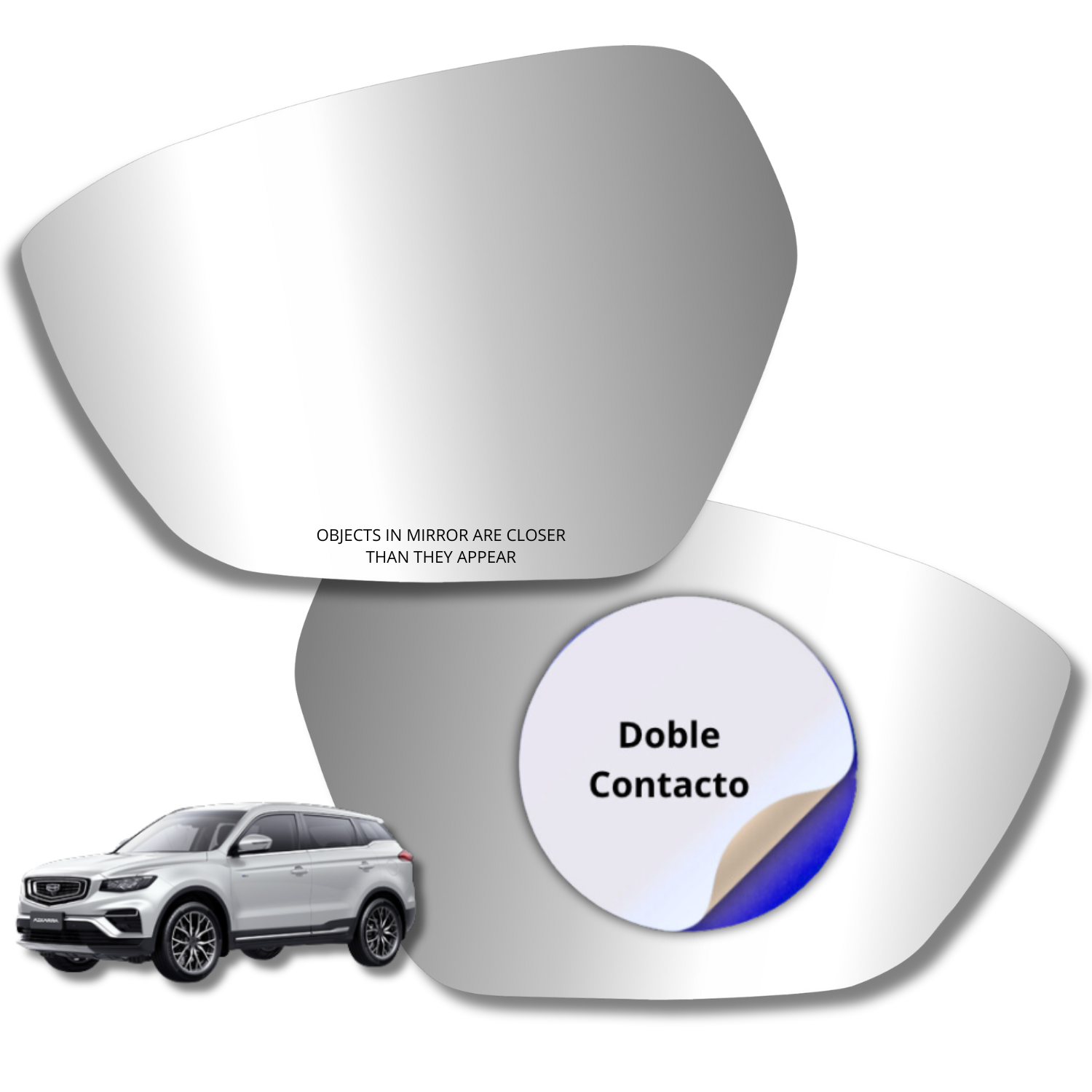 Espejo retrovisor Alternativo Panorámico Geely Azkarra 2018-2022 - AutoVidriosRobin