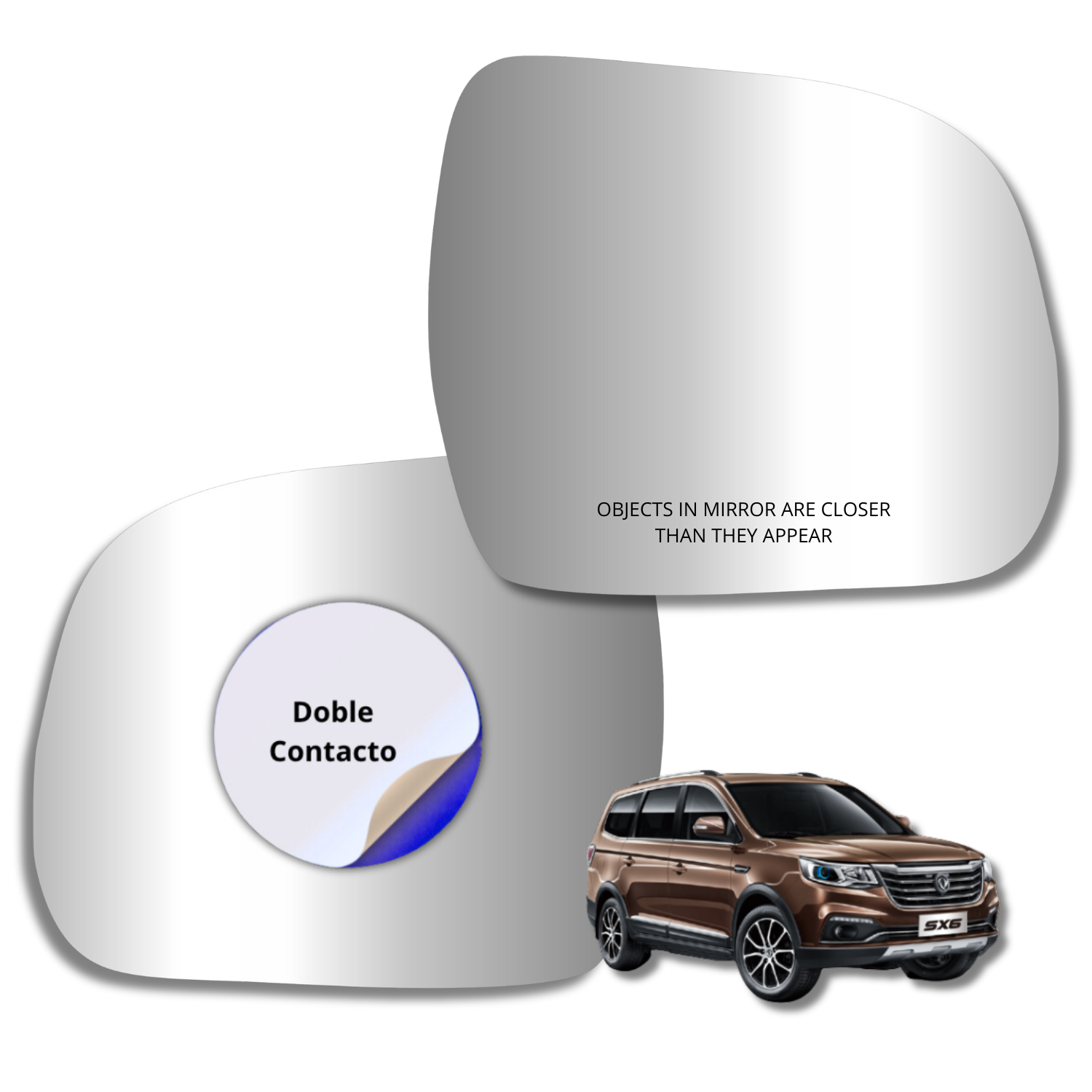 Espejo retrovisor Original Dongfeng SX6 2016-2023 - AutoVidriosRobin