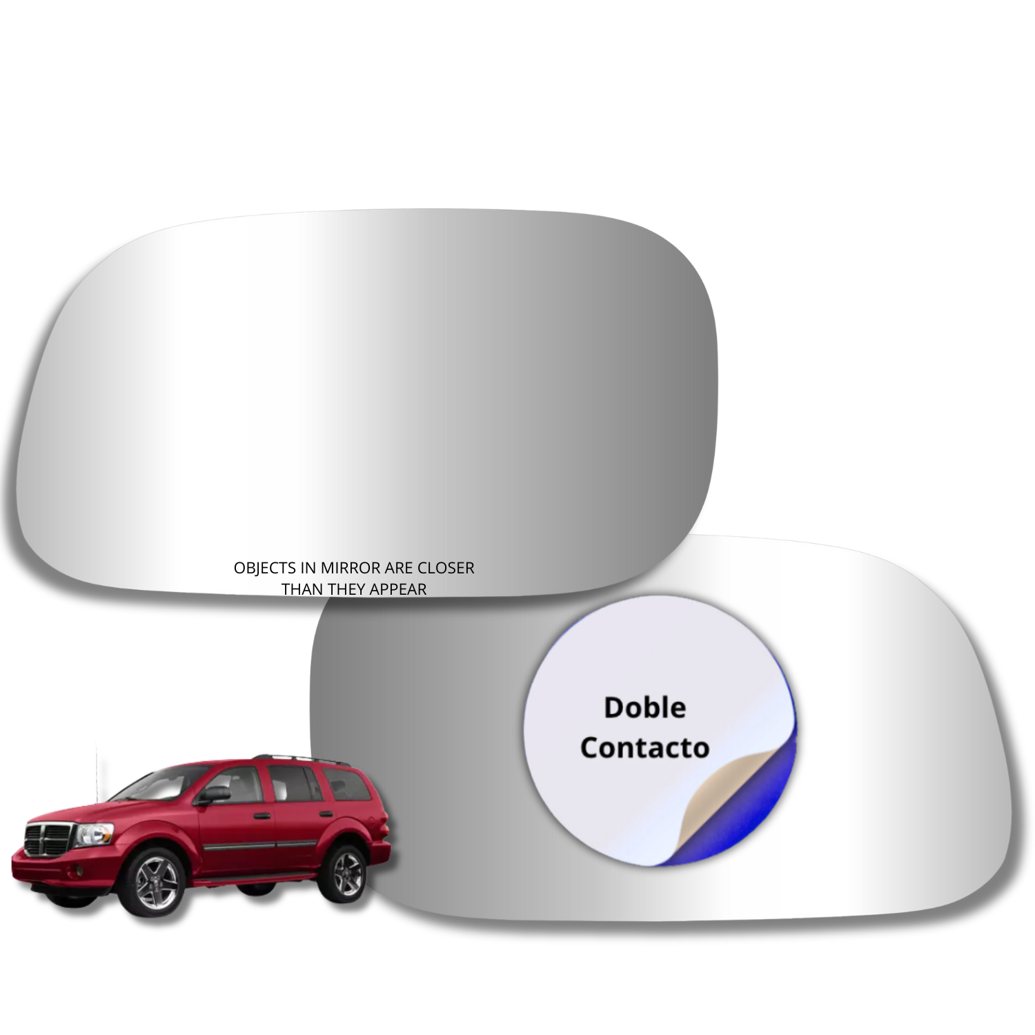 Espejo retrovisor Alternativo Panorámico Dodge Durango 2003-2011 - AutoVidriosRobin