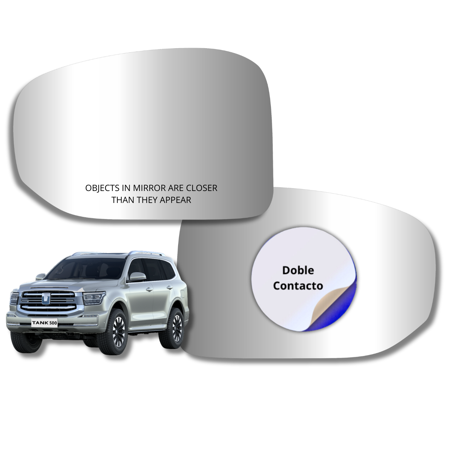 Espejo retrovisor Original Great Wall Tank 500 2023-2026 - AutoVidriosRobin