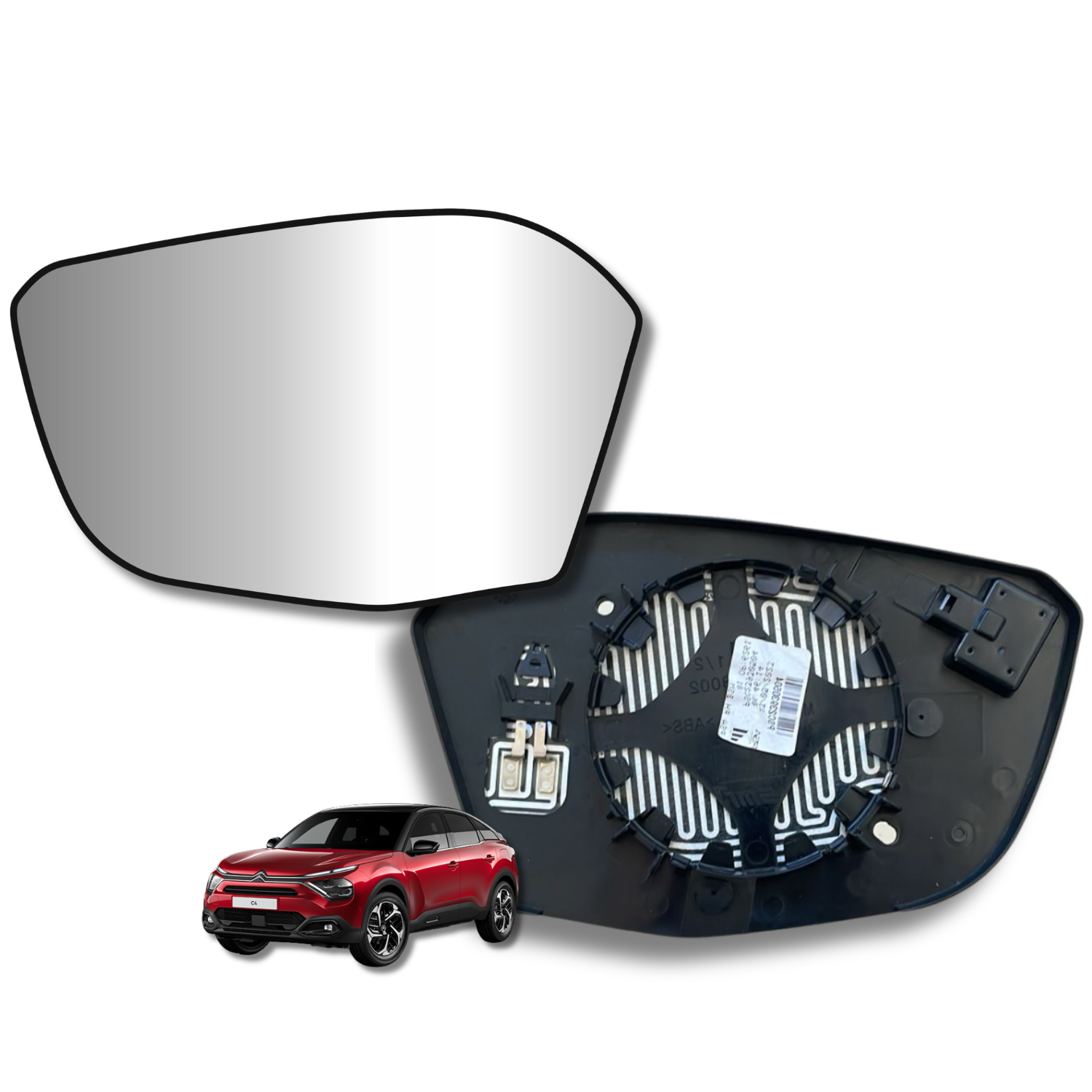 Espejo retrovisor Alternativo Panorámico c/Sensor Citroen C4 2022-2025 - AutoVidriosRobin