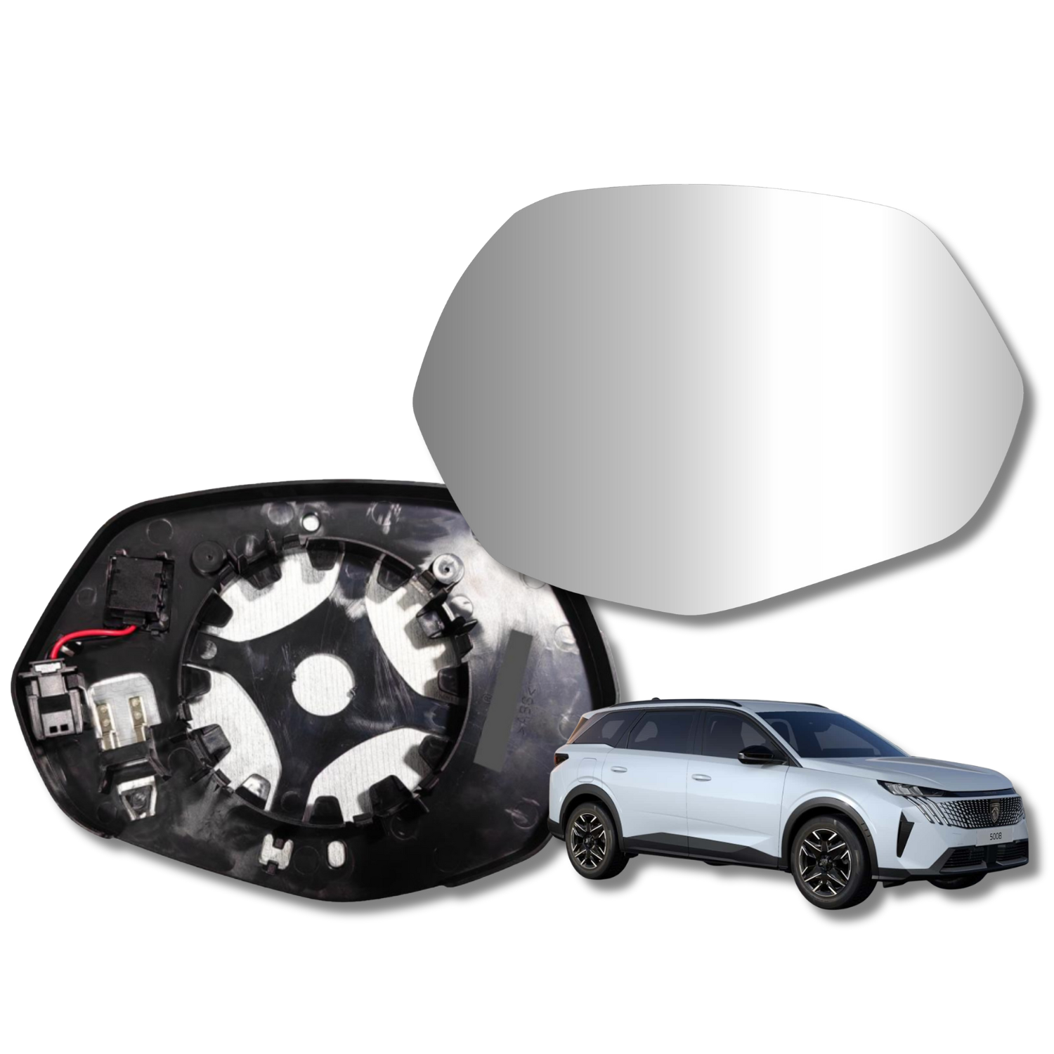 Espejo retrovisor Alternativo Panorámico Jeep Compass 2025-2027 - AutoVidriosRobin