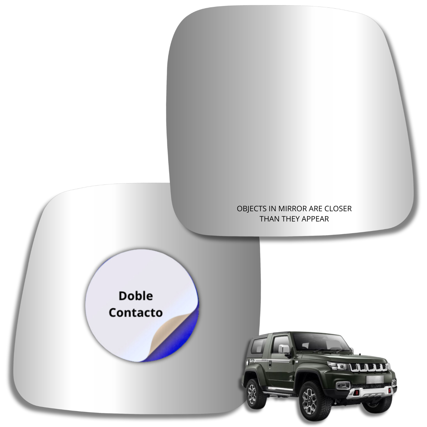 Espejo retrovisor Original Baic BJ40 2023-2025 - AutoVidriosRobin